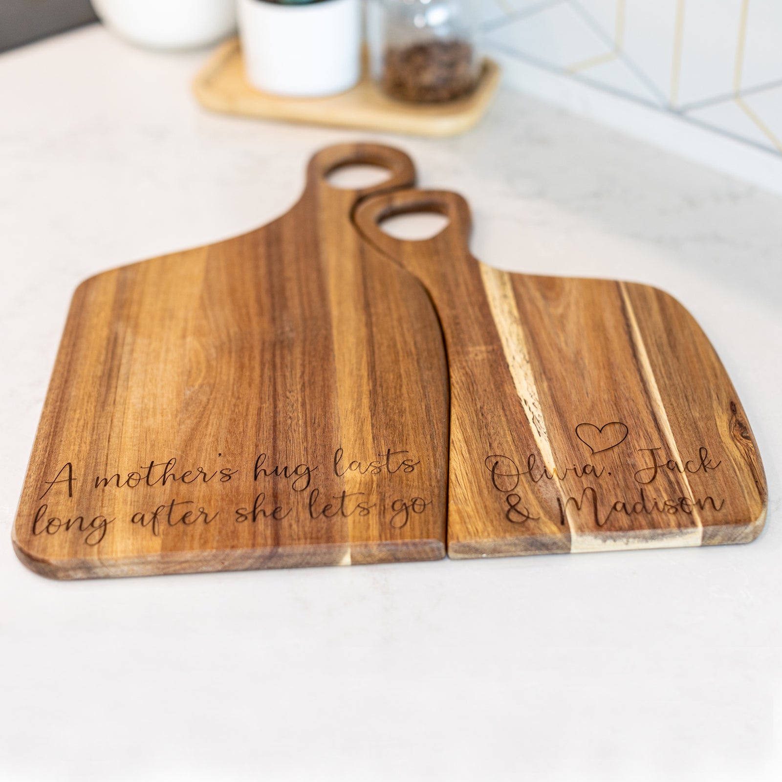 Mother and Child - Nested Cutting Boards Set