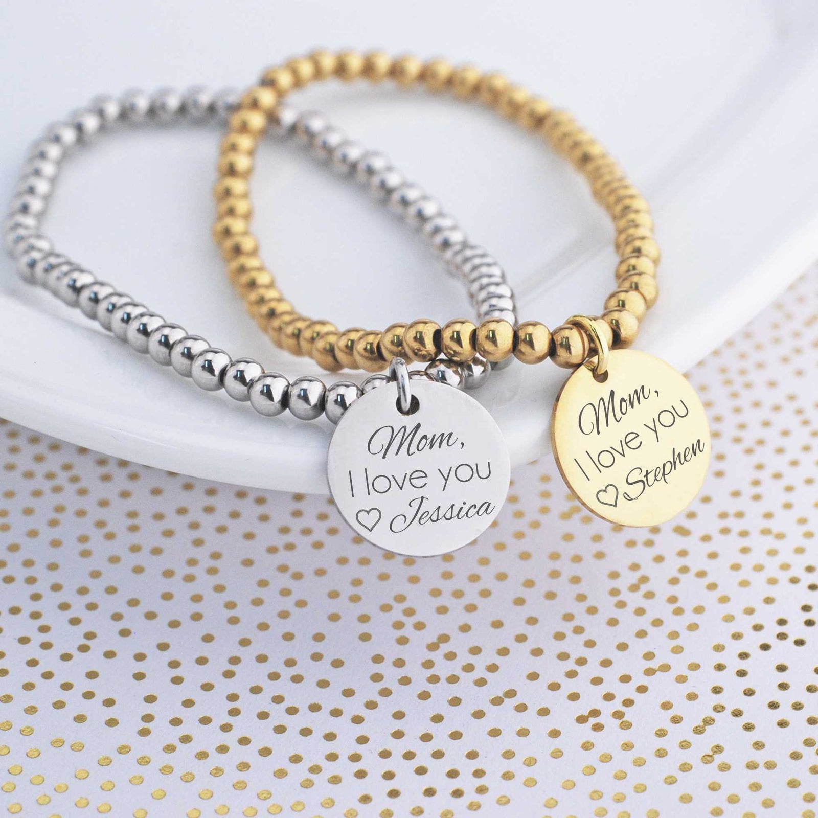 Stretch Bracelet for Mother of Bride or Groom