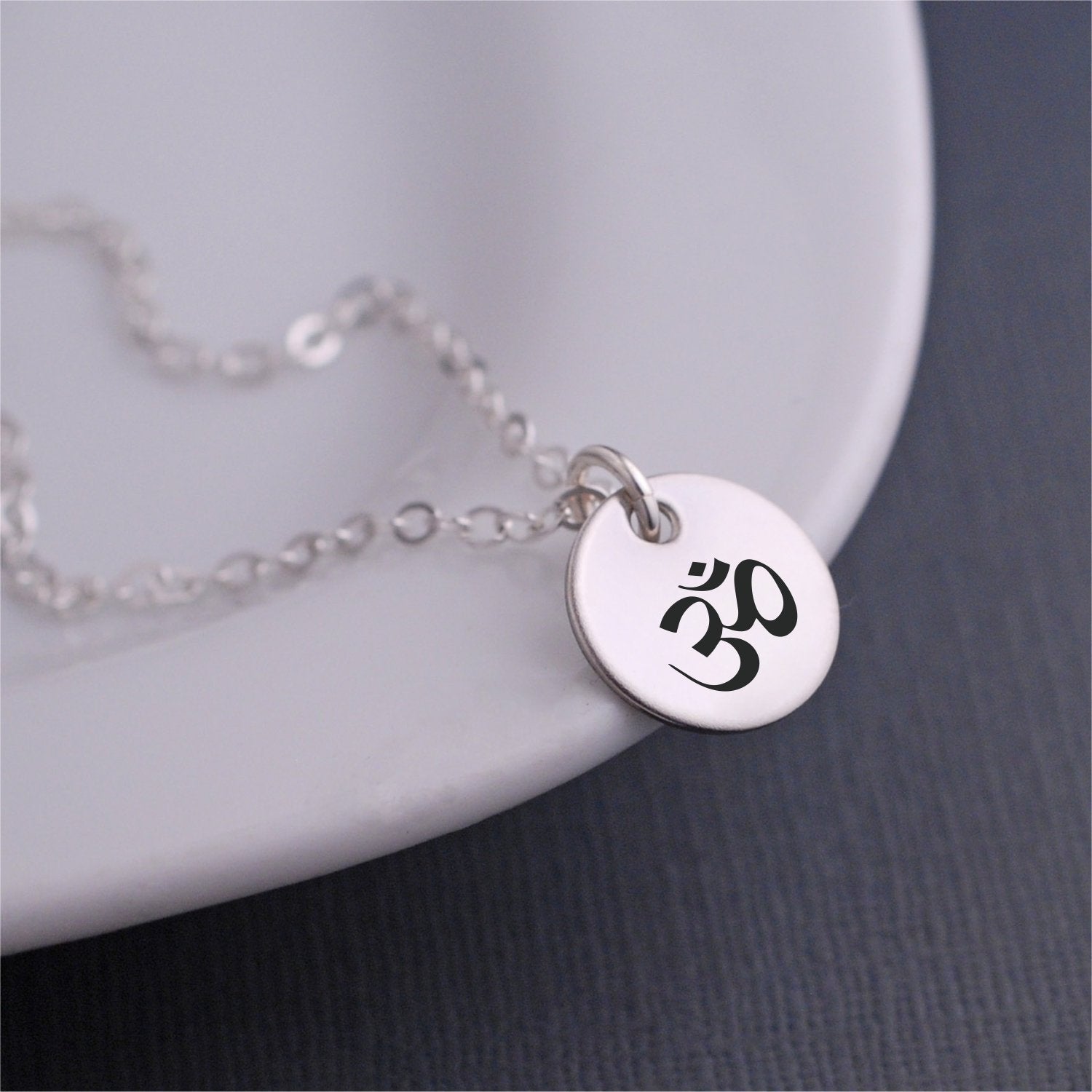Om Necklace – Necklace – georgiedesigns
