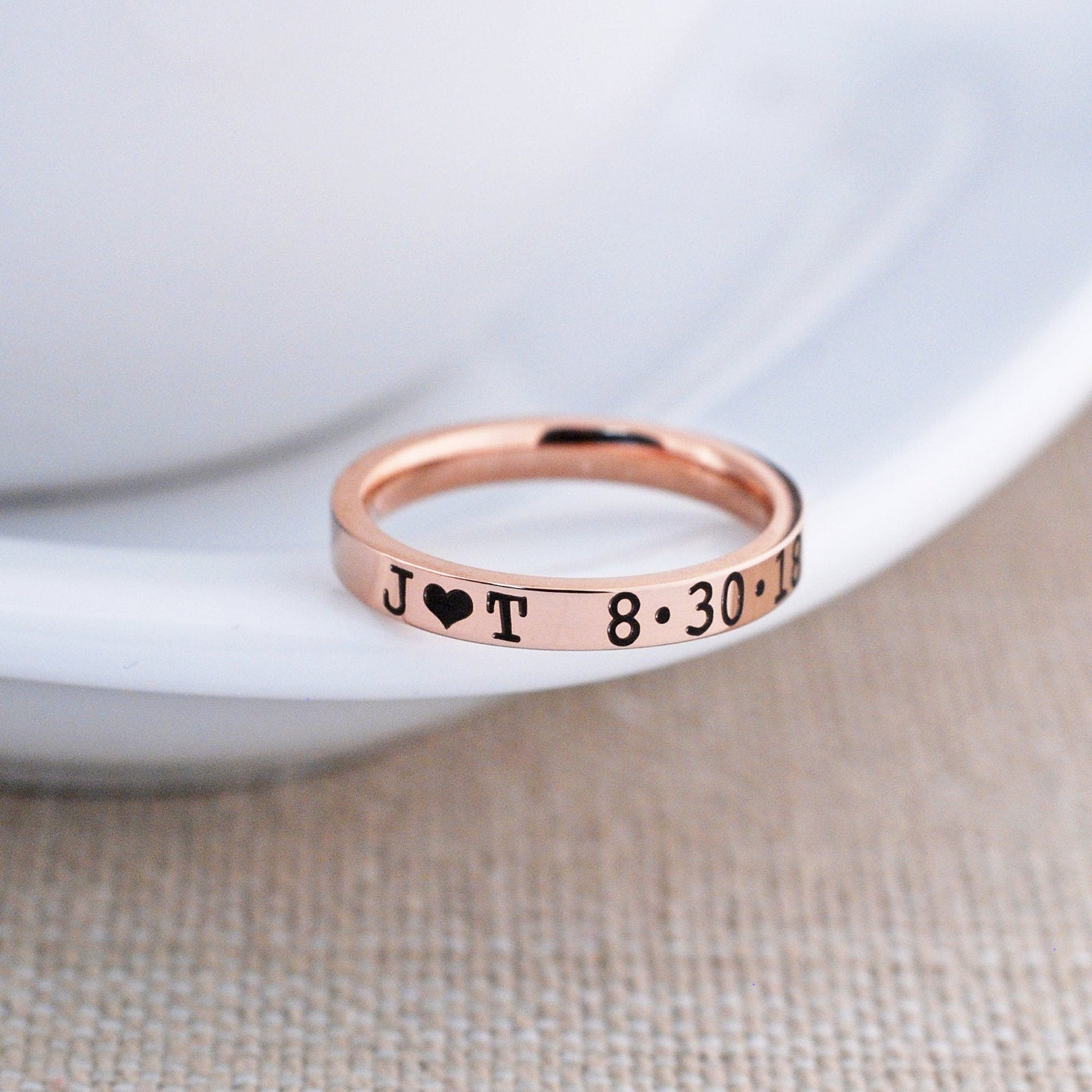 Anniversary Ring - 3mm – Ring – Love, Georgie