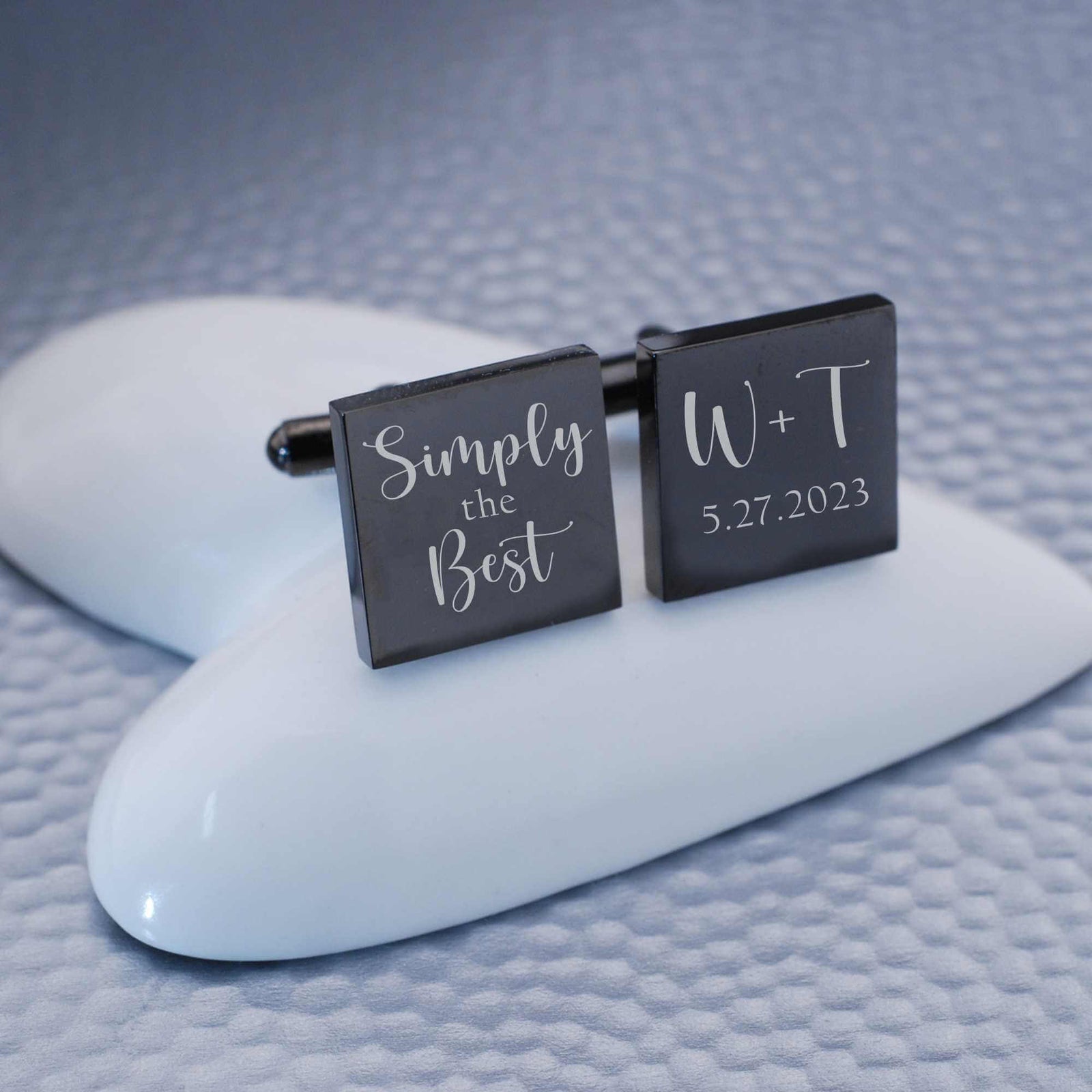 Simply the Best - Wedding Cufflinks