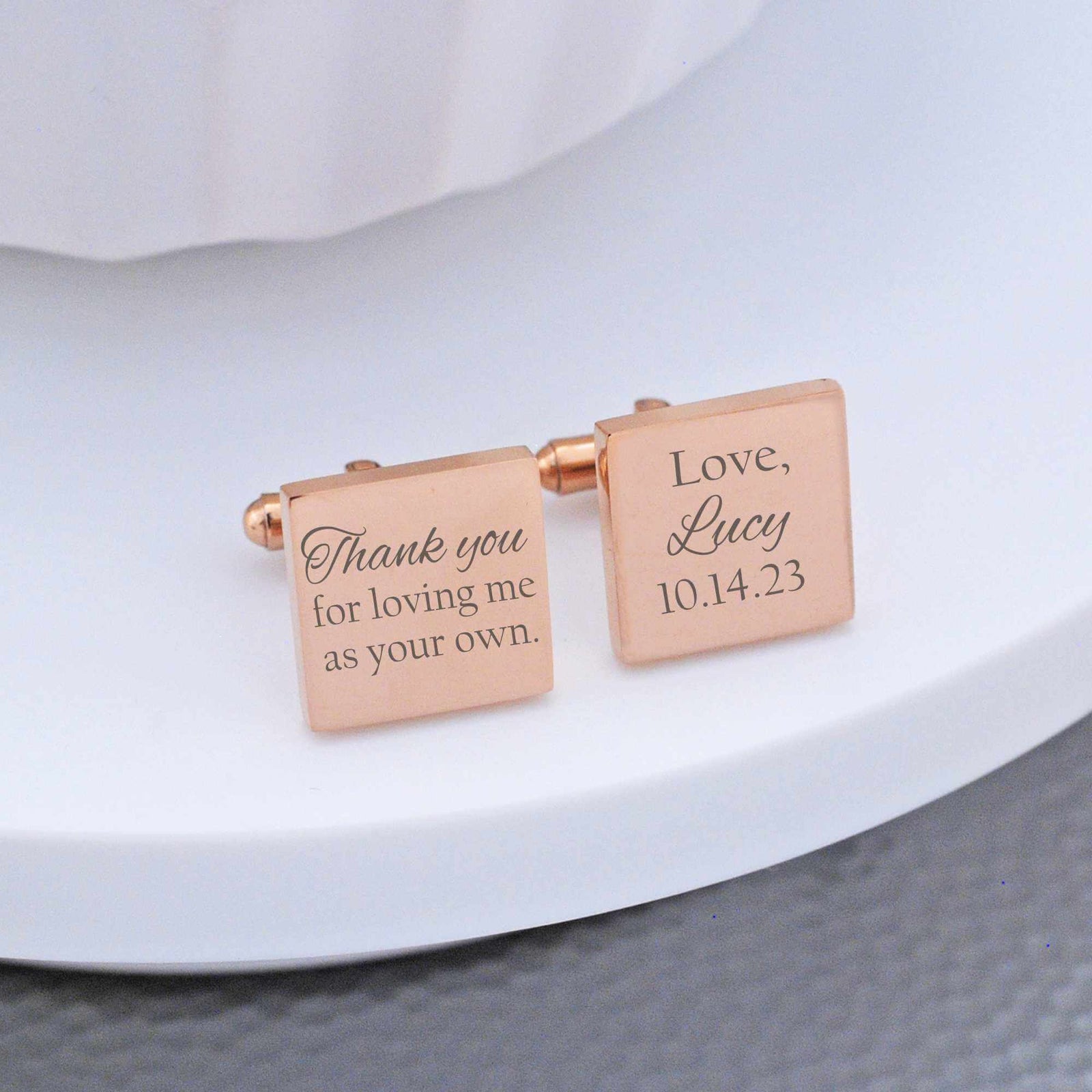 Loving Me As Your Own - Stepfather Cufflinks