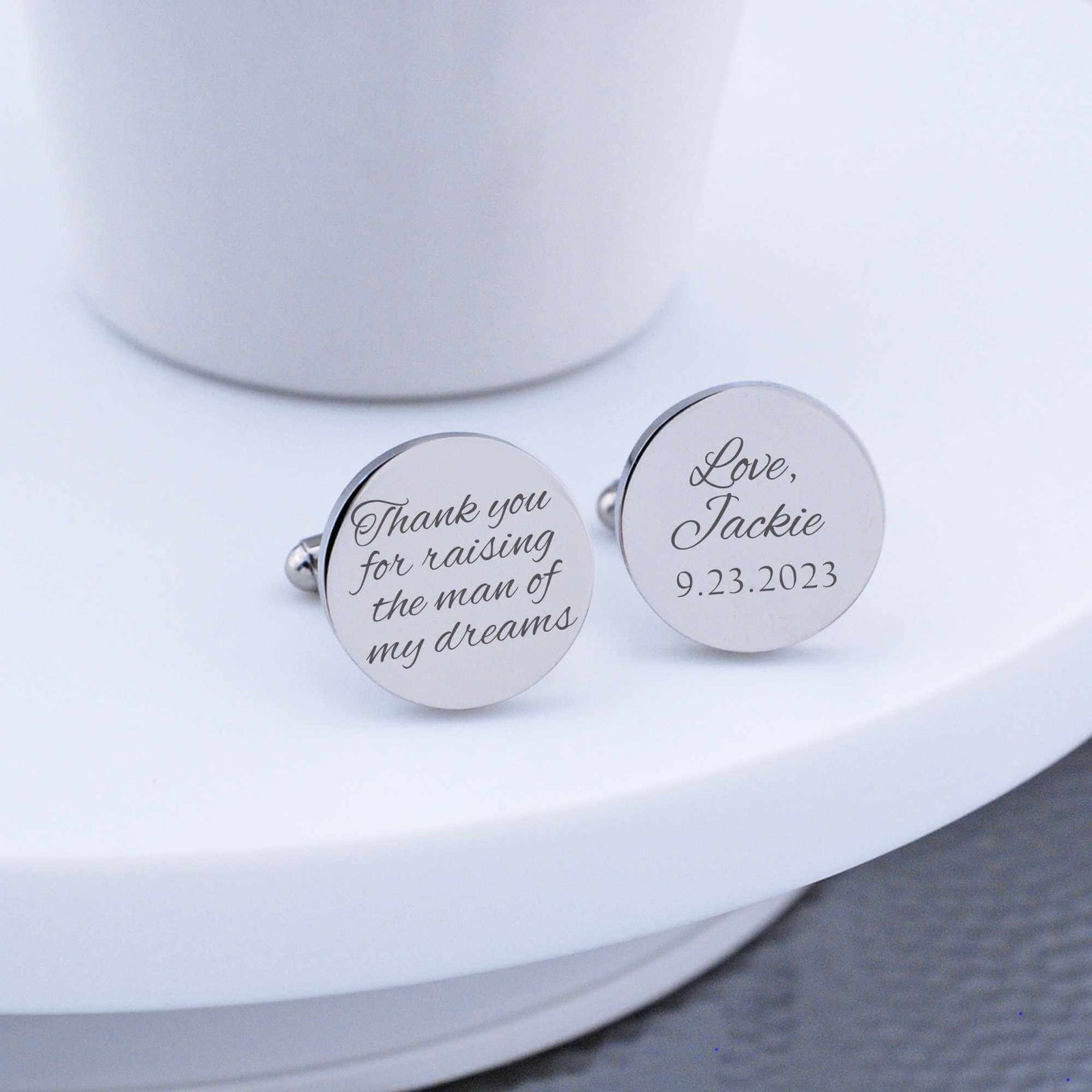 Man of My Dreams - Father of Groom Cufflinks