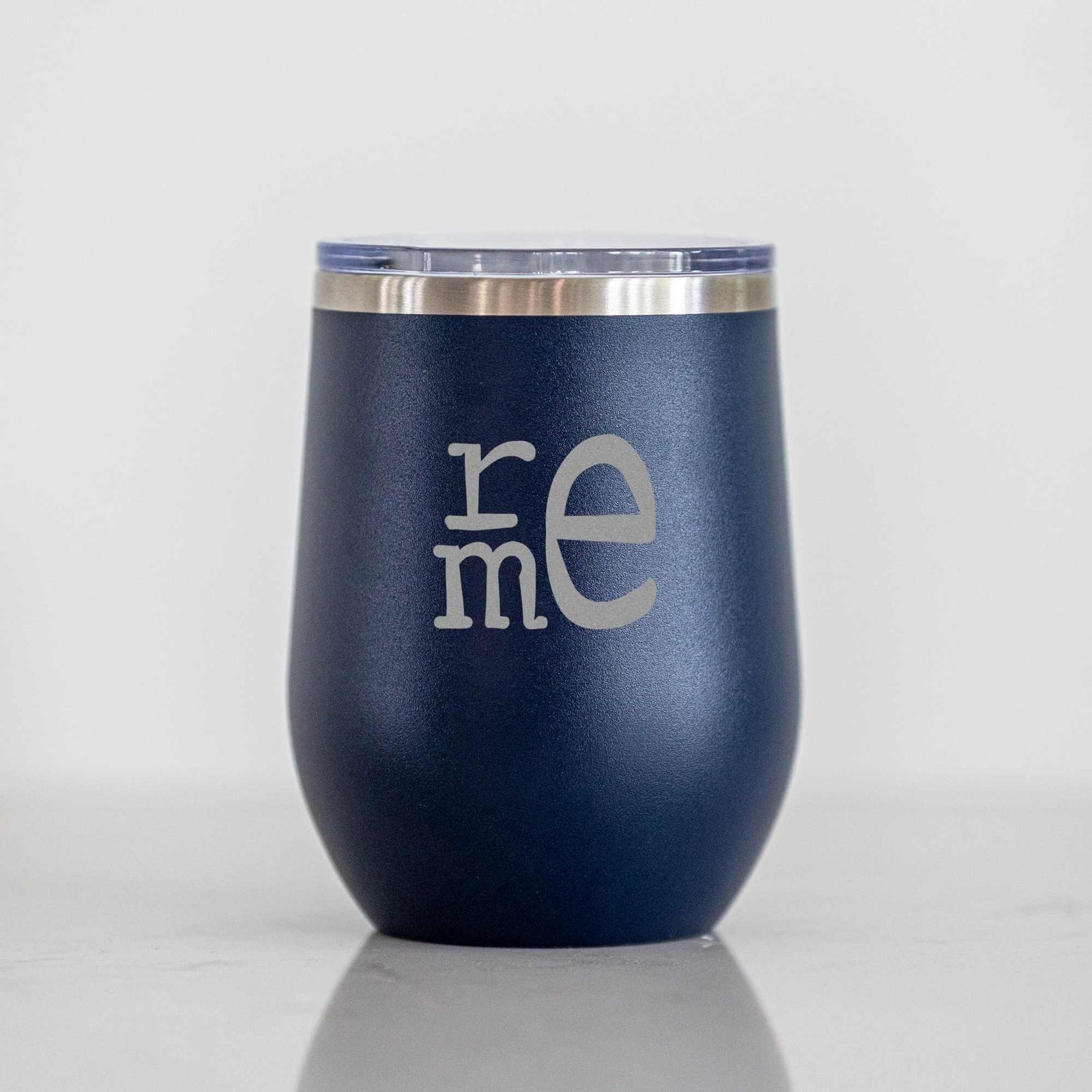 Monogrammed Insulated Wine Tumbler - 12 oz.