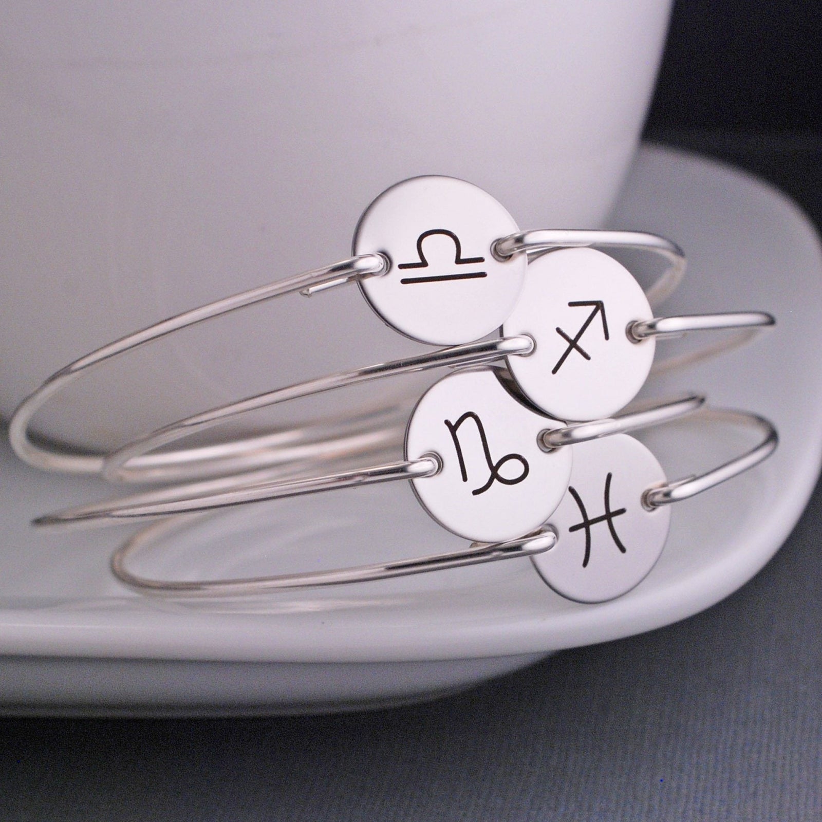 Zodiac Bangle Bracelet – bracelet – Love, Georgie