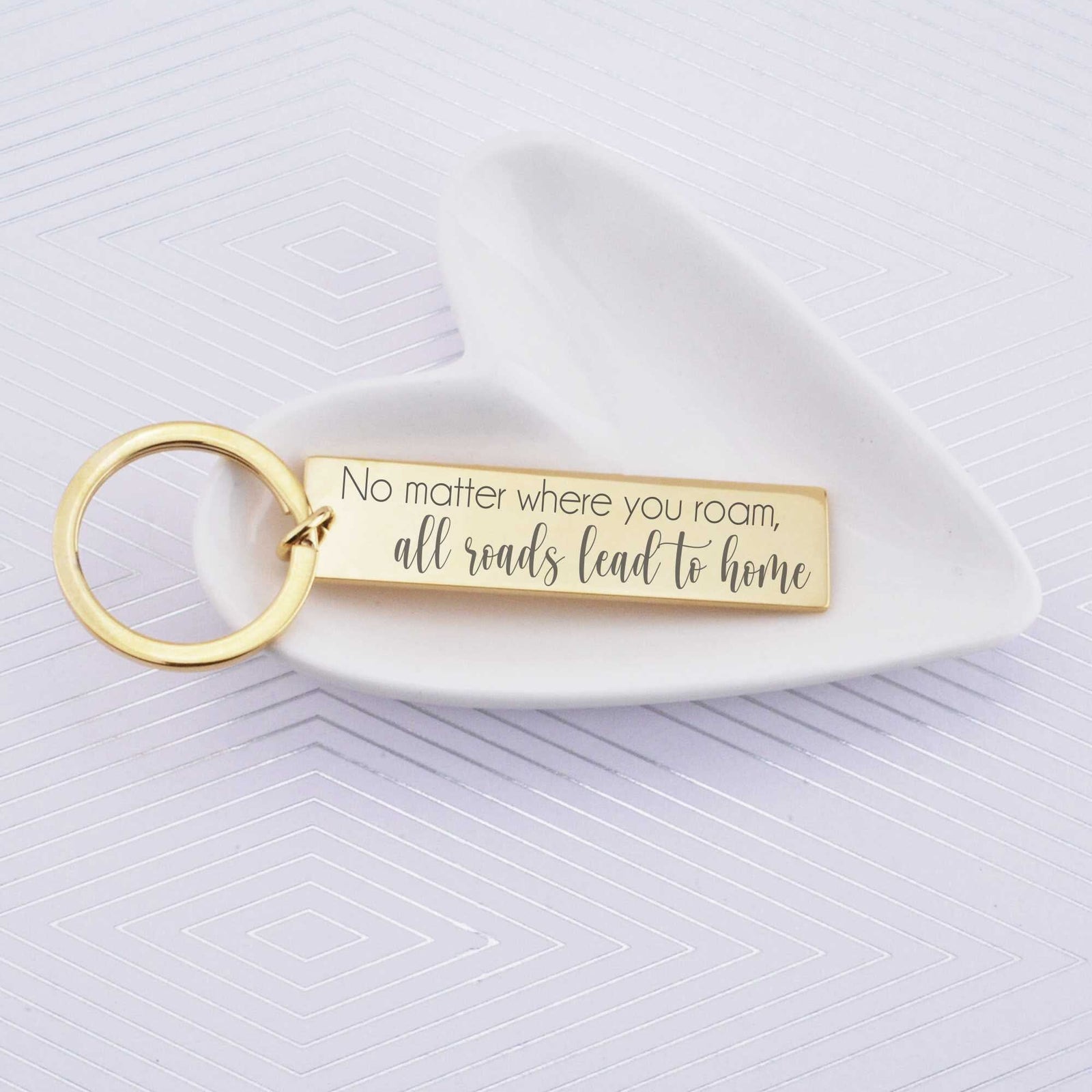 Sweet 16 Keychains - All Roads Lead Home – Keychain – Love, Georgie