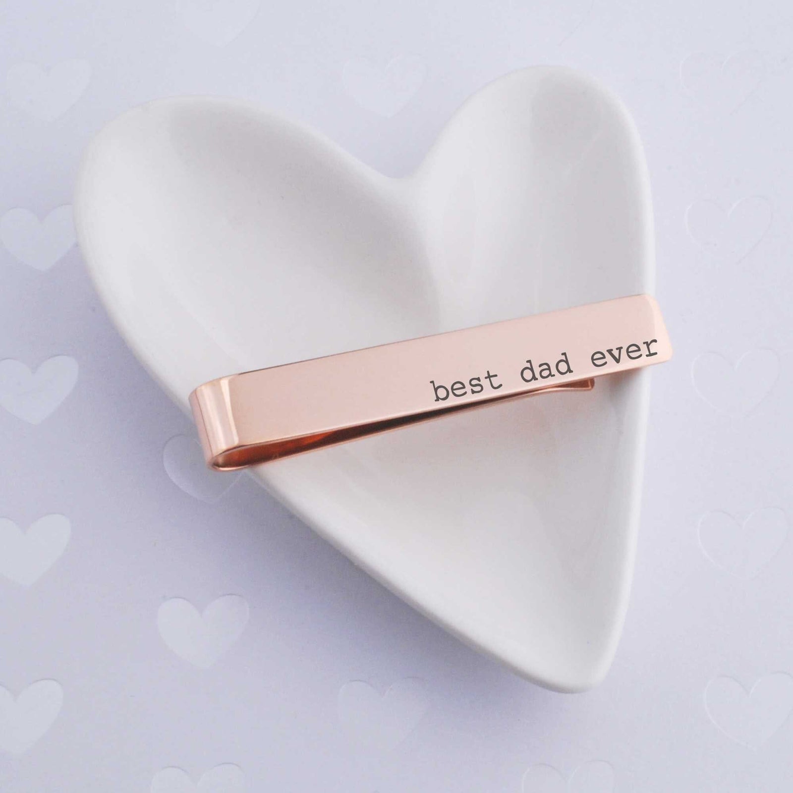 Best Dad Ever Tie Clip – Tie Clip – Love, Georgie