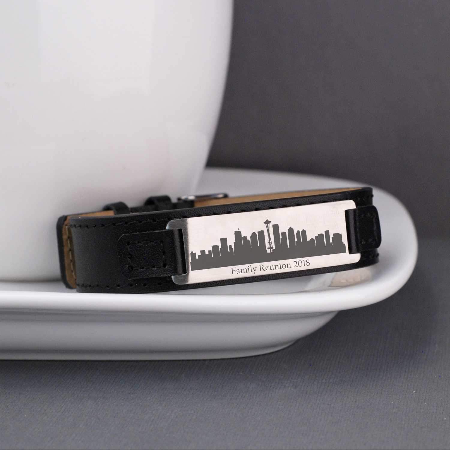 Leather Bracelet - City Skyline – bracelet – Love, Georgie