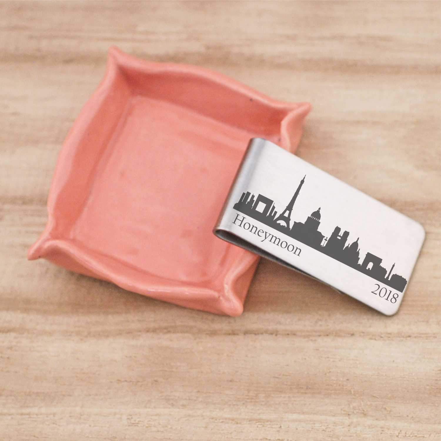 Custom Money Clip: City Skyline – Money Clip – Love, Georgie