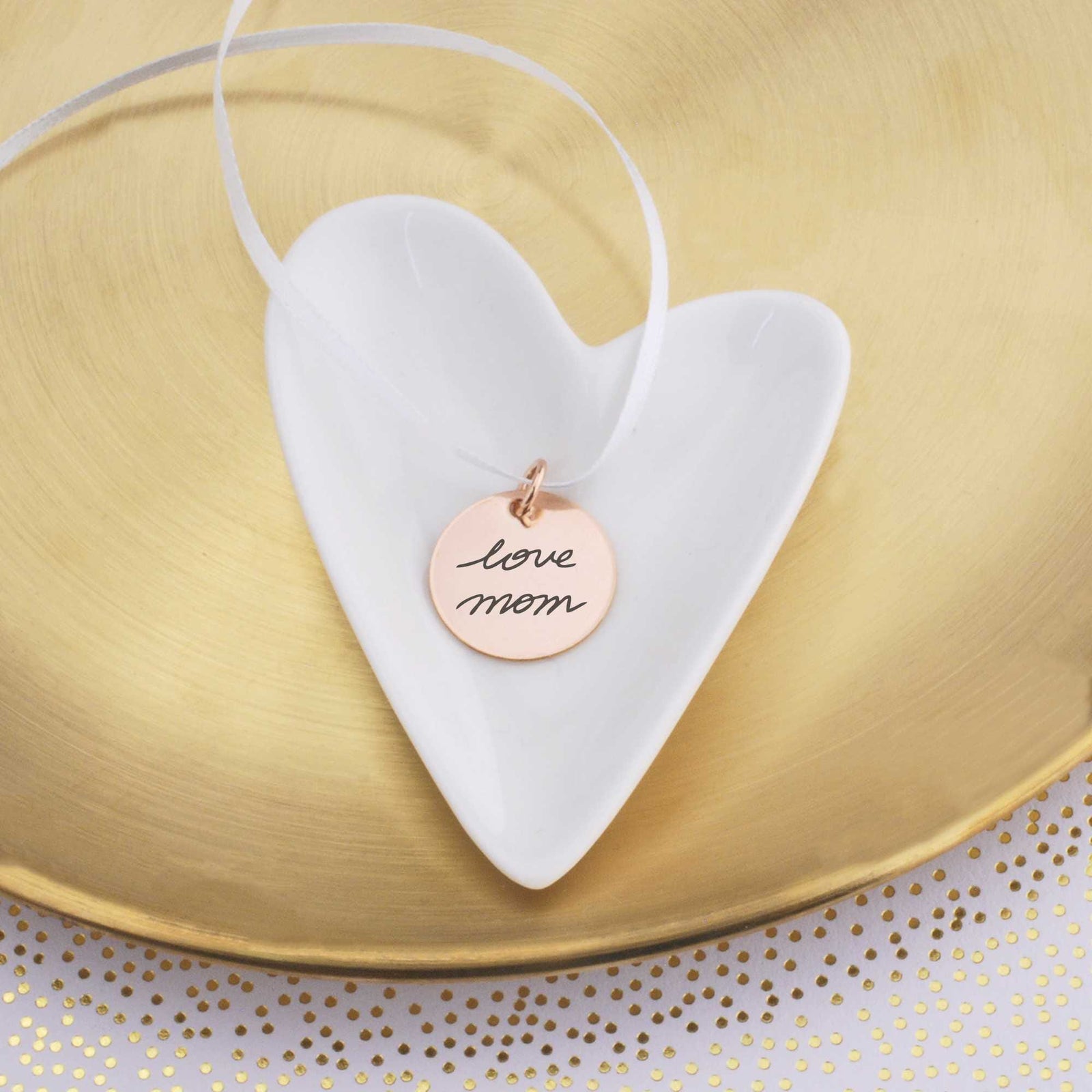 Custom Handwriting Wedding Bouquet Charm – Bouquet Charm – Love Georgie