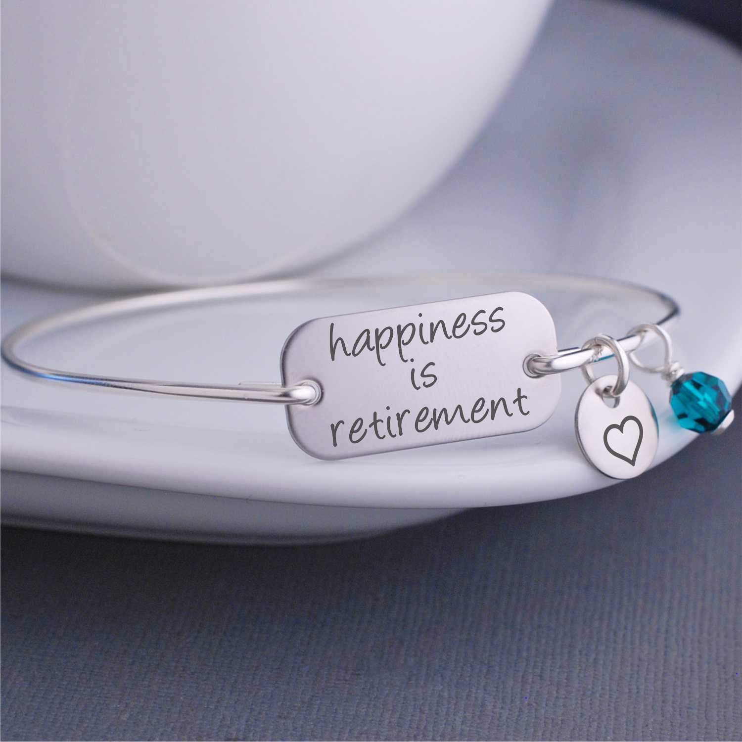 Happiness is Retirement Bracelet – bracelet – Love, Georgie