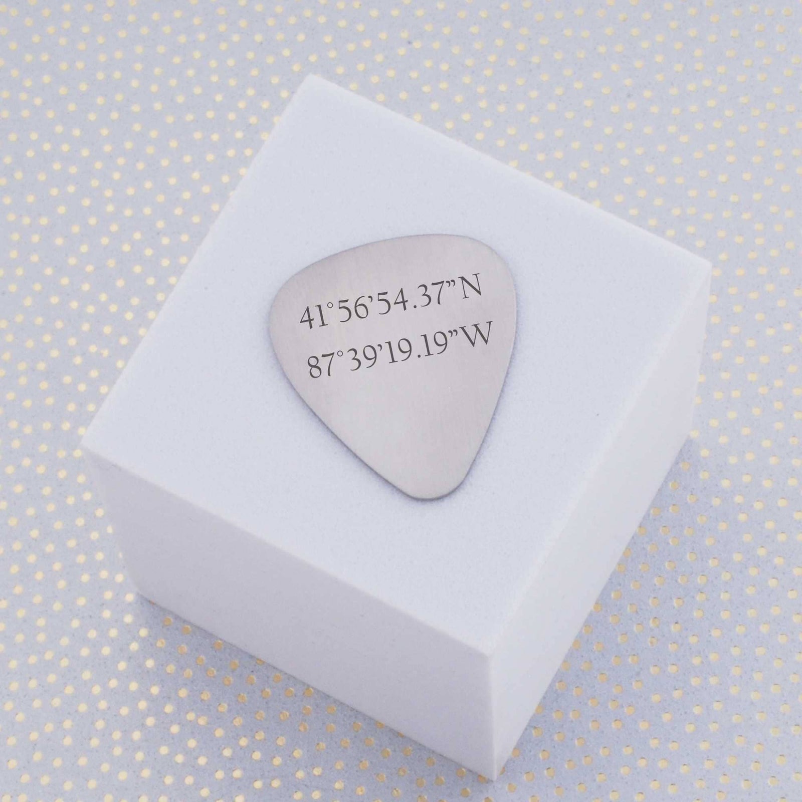 Guitar Pick - Latitude Longitude – Guitar Pick – Love Georgie