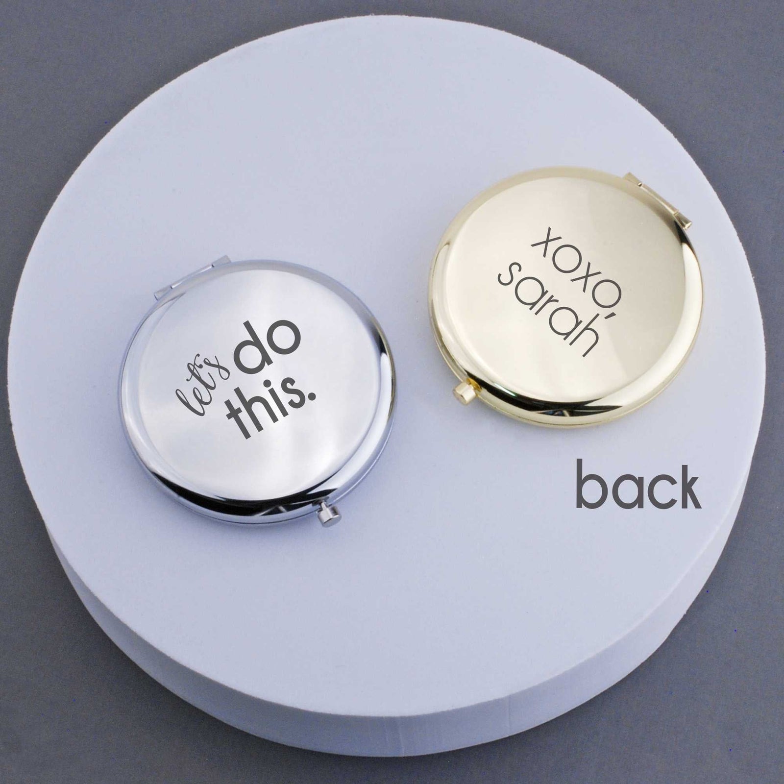 Let's Do This' - Pocket Mirror - Motivational Gift – Pocket Mirror – Love, Georgie