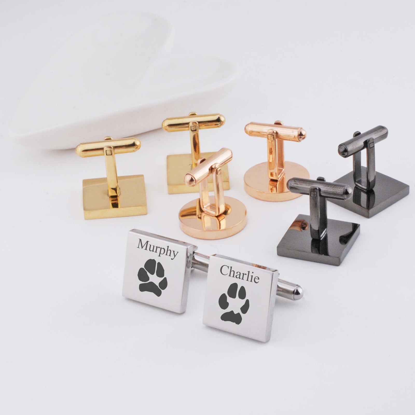 Your Pet's Paw Print - Cufflinks
