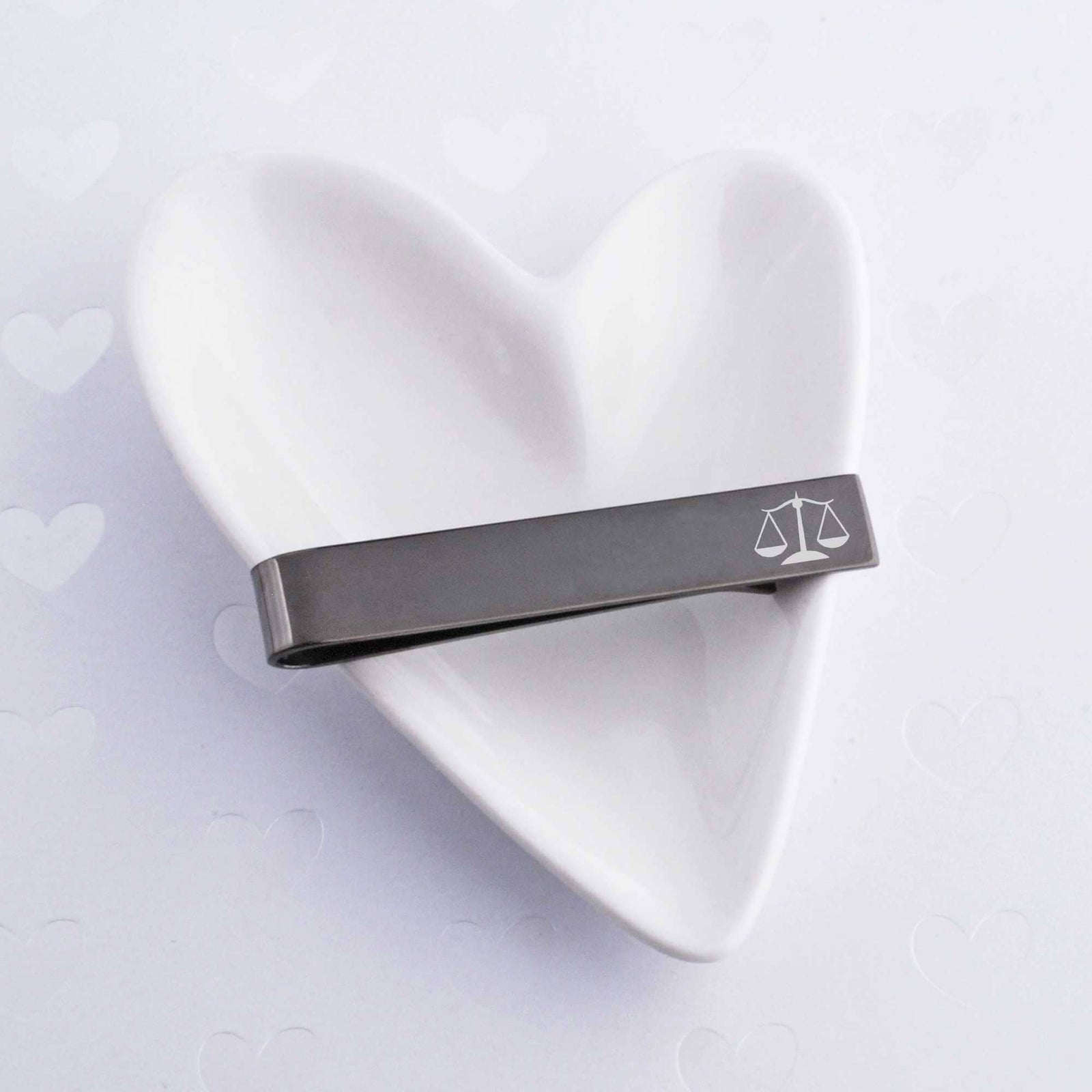 Scales of Justice Tie Clip – Tie Clip – Love Georgie
