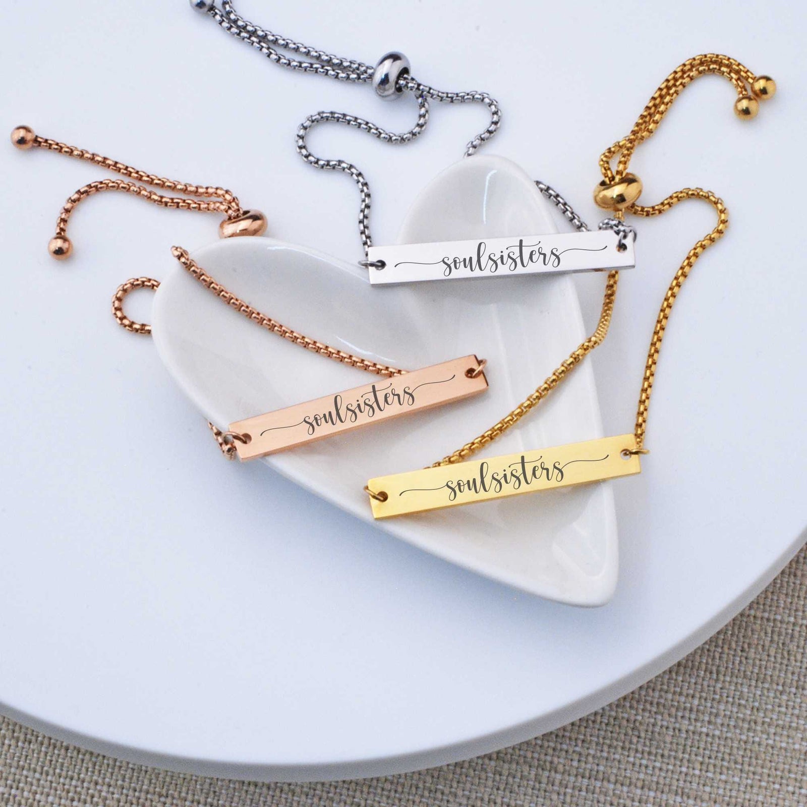 Soul Sister - Adjustable Bracelet Gift for Best Friend – Bracelet – Love, Georgie