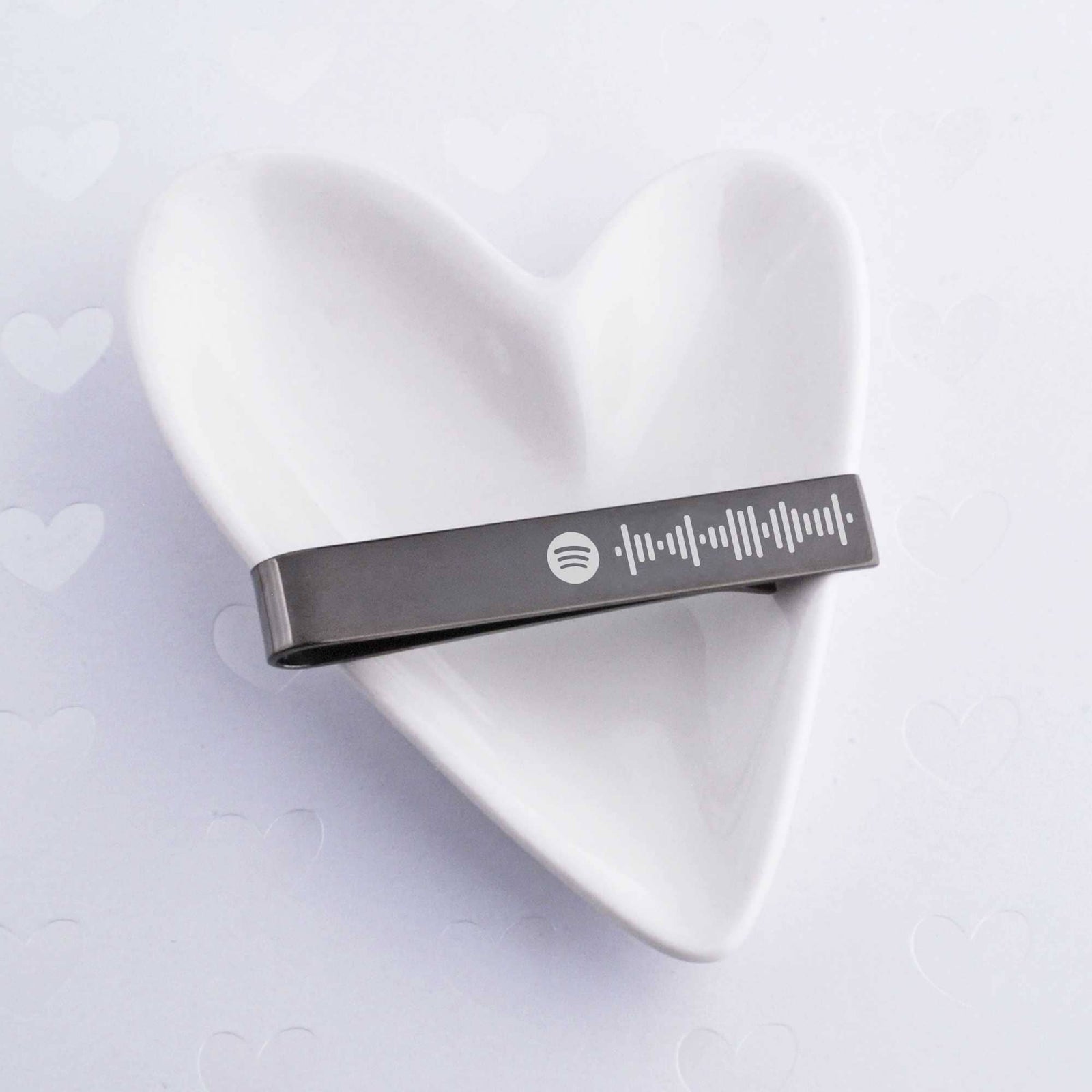 Spotify Code Tie Clip – Tie Clip – Love, Georgie