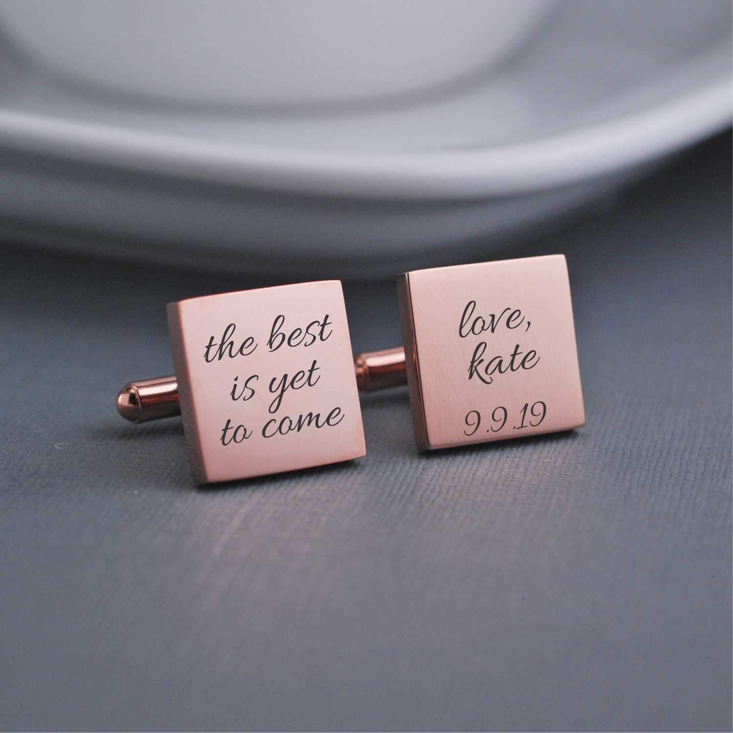 The Best is Yet to Come Cufflinks – Cuff Links – Love, Georgie