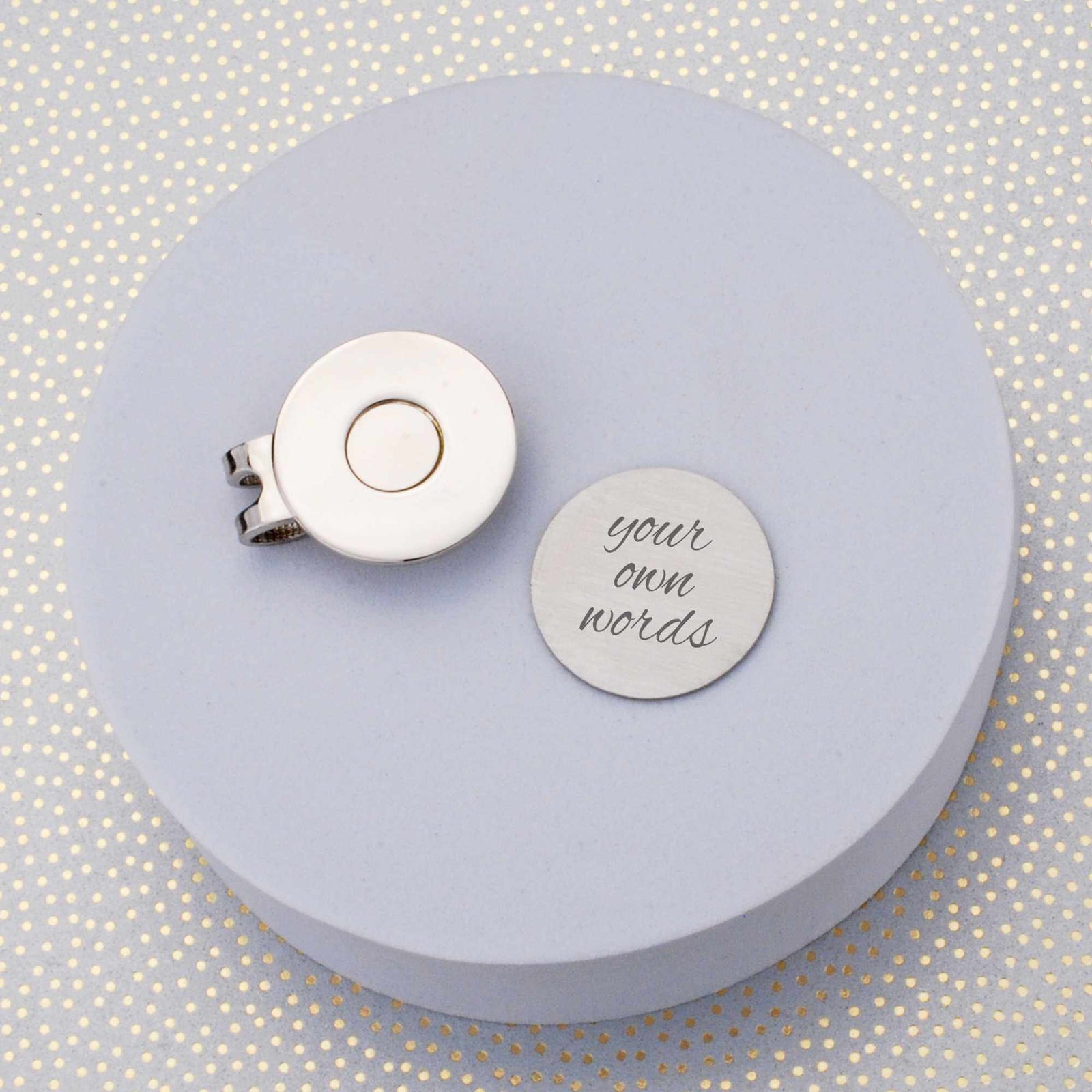 Design Your Own Golf Ball Marker