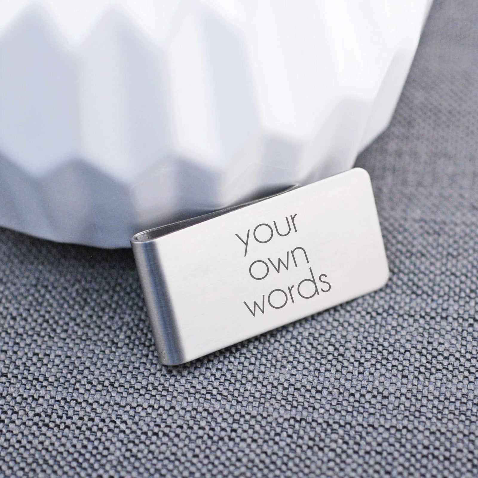 Design Your Own Money Clip