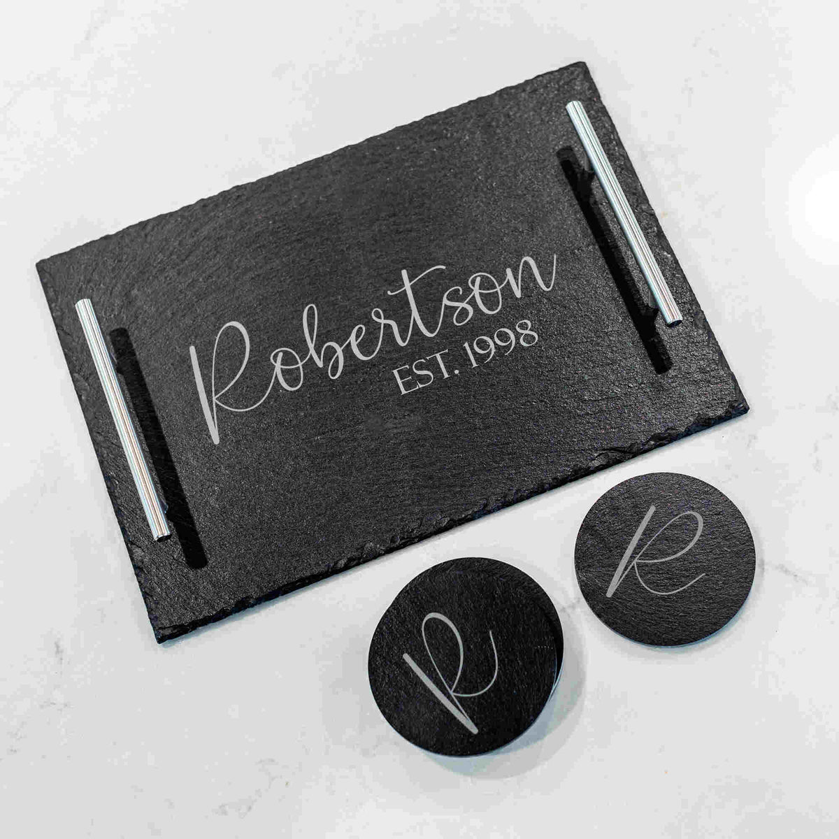 Est. Year + Name Wine & Cheese Set - 9pc Gift Set