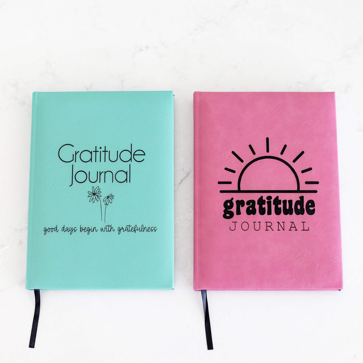 Personalized Vegan Leather Journal - Custom Gratitude Journal - Love ...