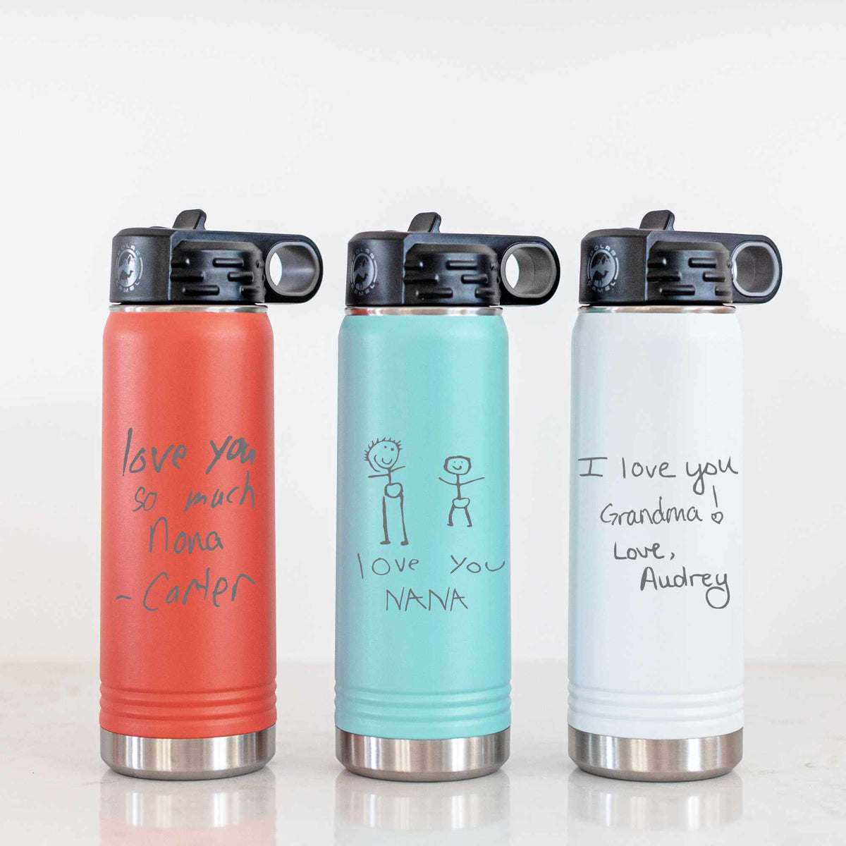 Customized Water Bottle for School, Team, Business, or Organization - -  Love, Georgie