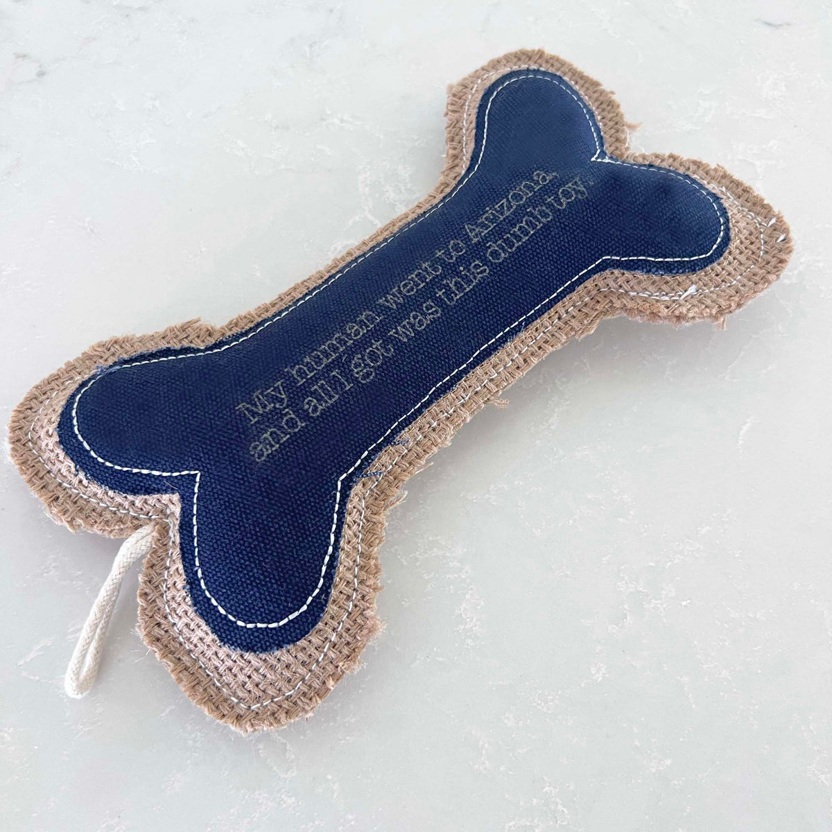 My Human Went to AZ - Dog Toy Souvenir