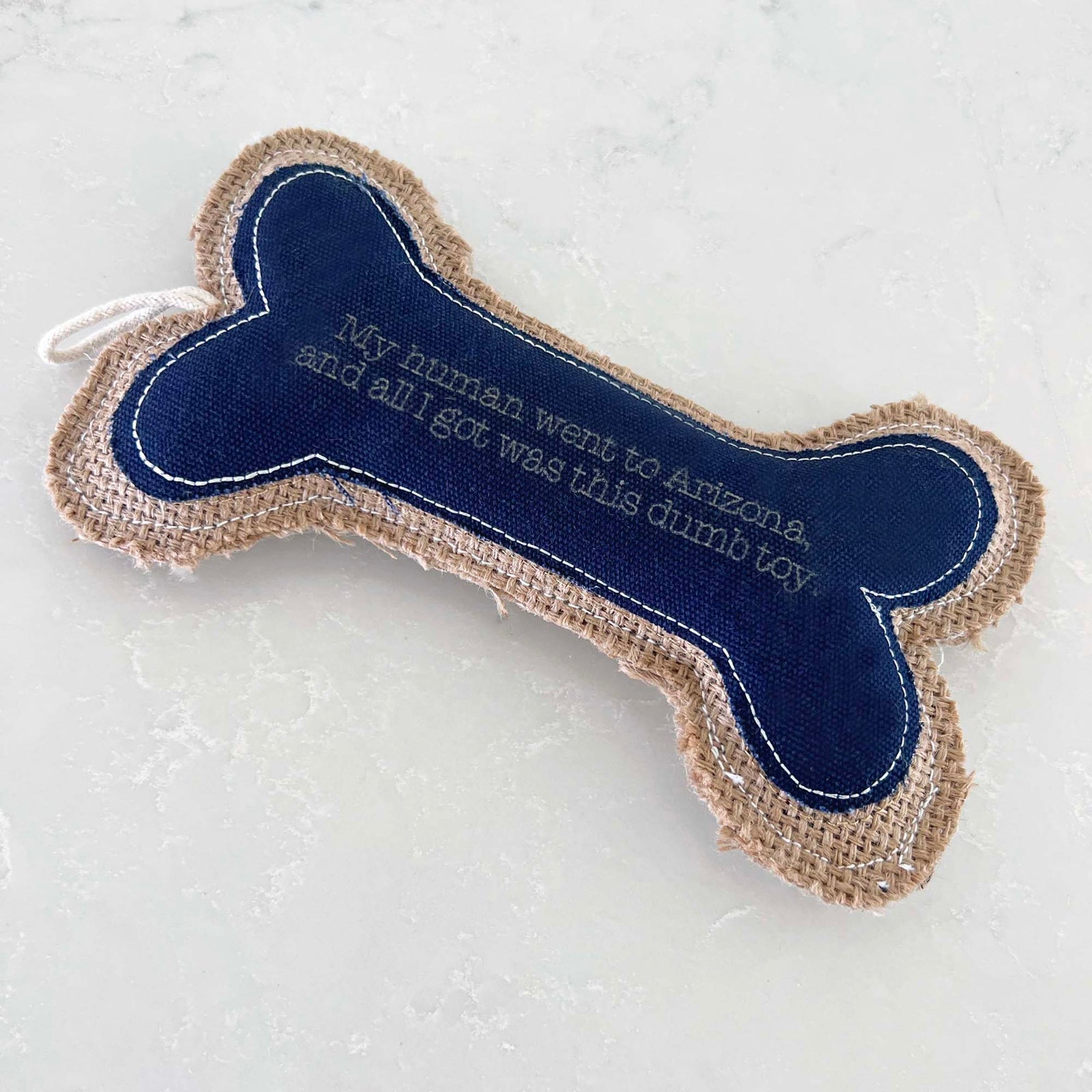 My Human Went to AZ - Dog Toy Souvenir