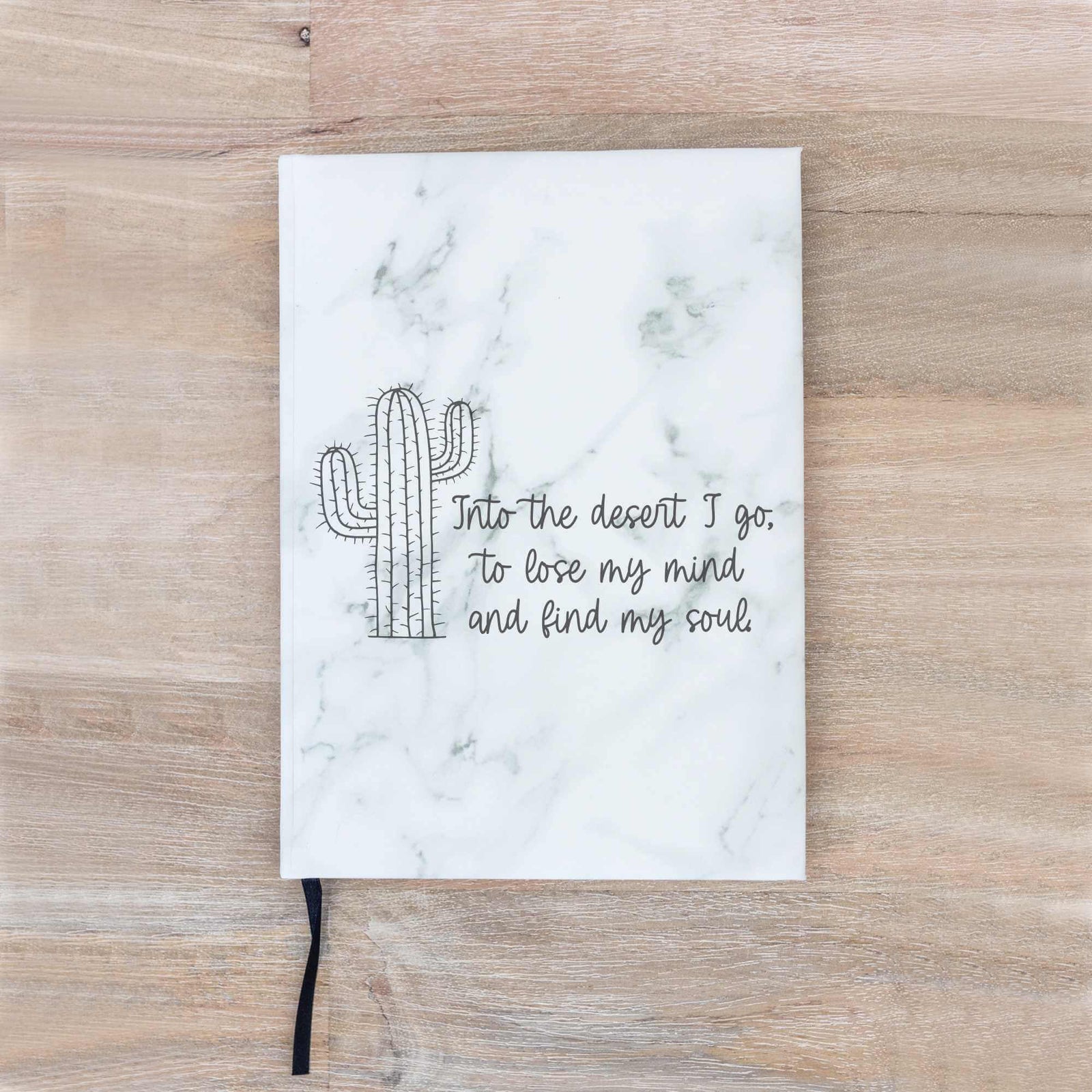 Into the Desert I Go - Journal with Vegan Leather Cover