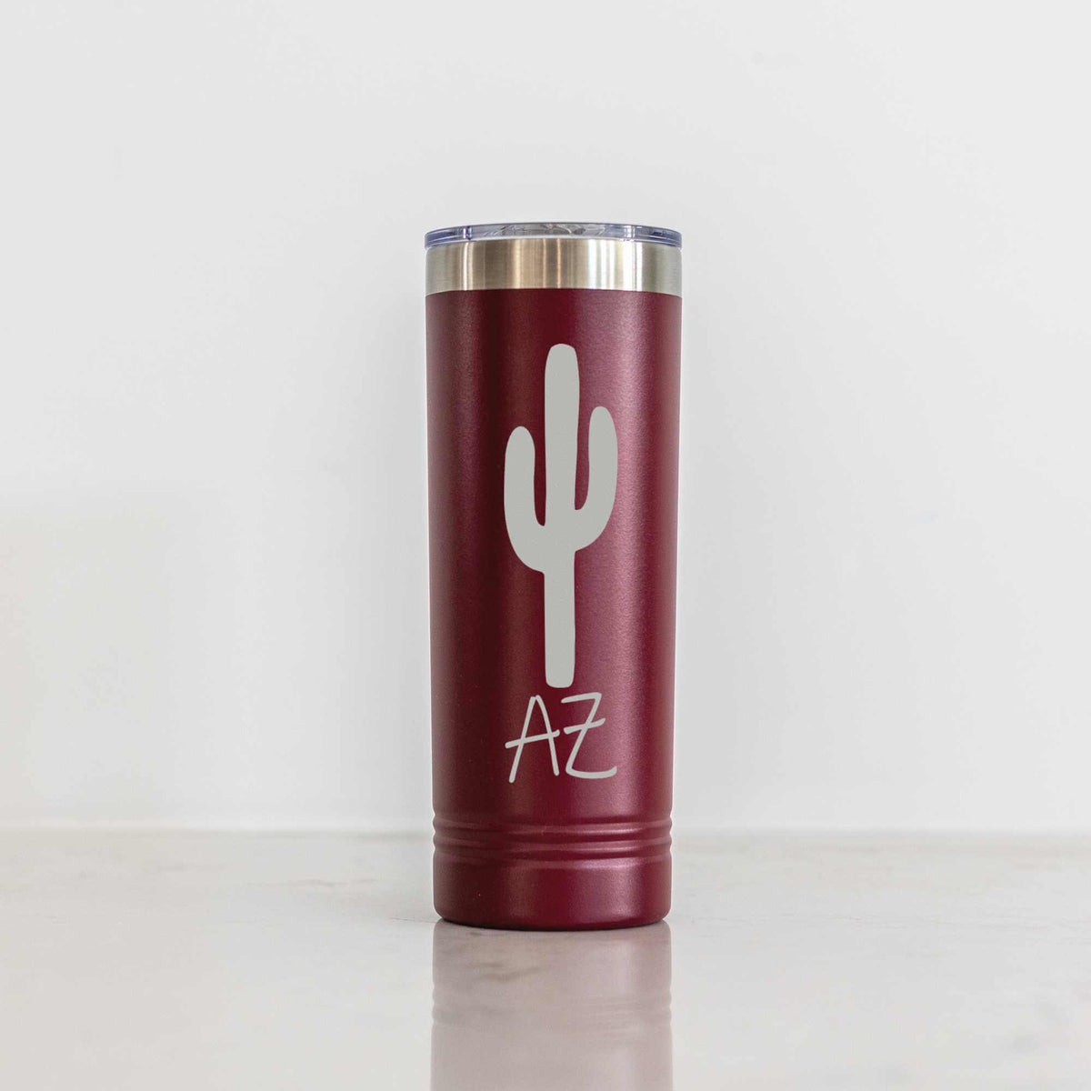AZ Saguaro - Insulated Skinny Tumbler - 22 oz.
