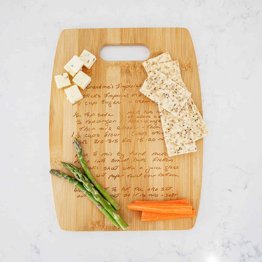 Custom Engraved Bamboo Cutting Board, Personalized Cheese Board, Merry &  Married Design