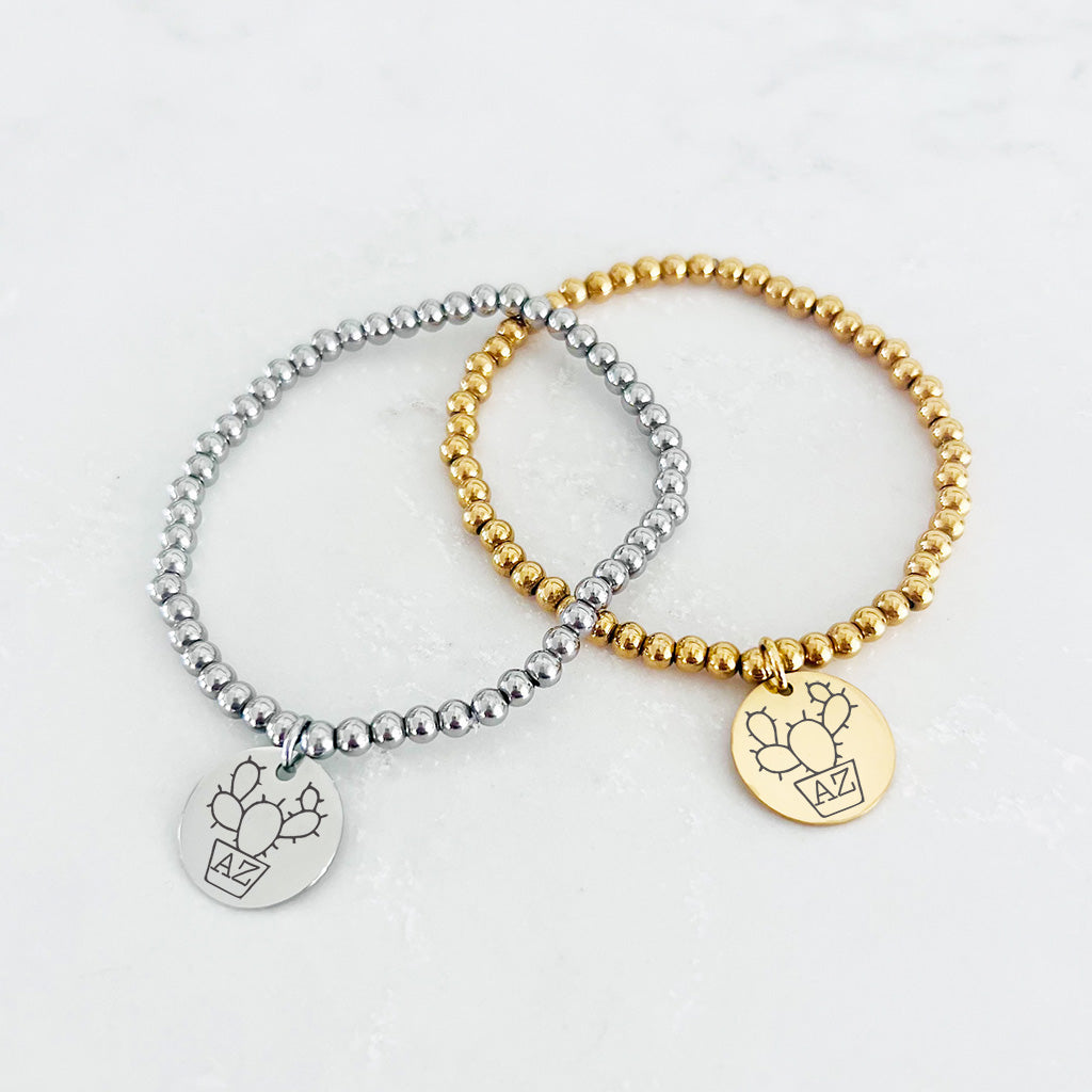 AZ Cactus - Stretch Bracelet
