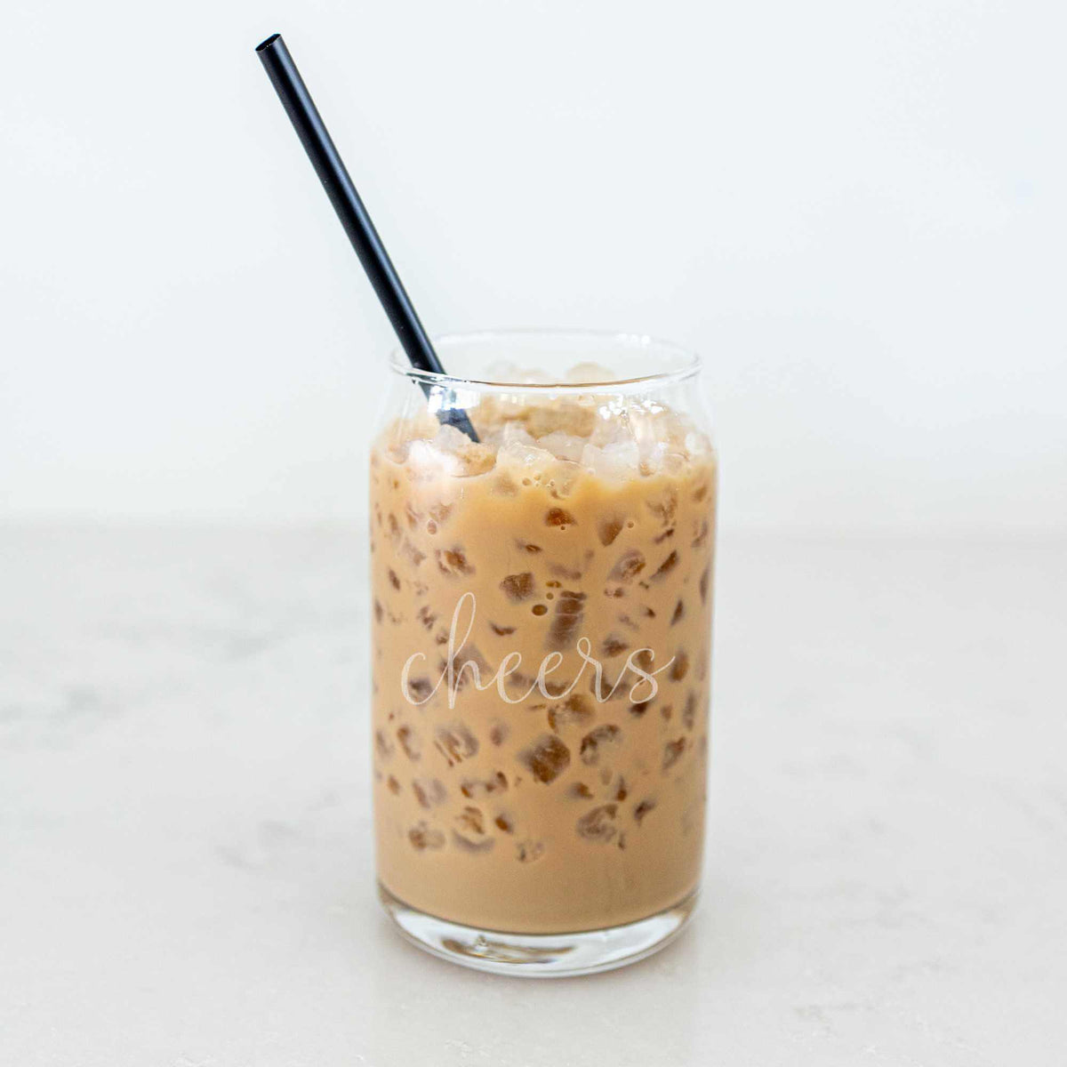 Cheers! Beer Can Glass