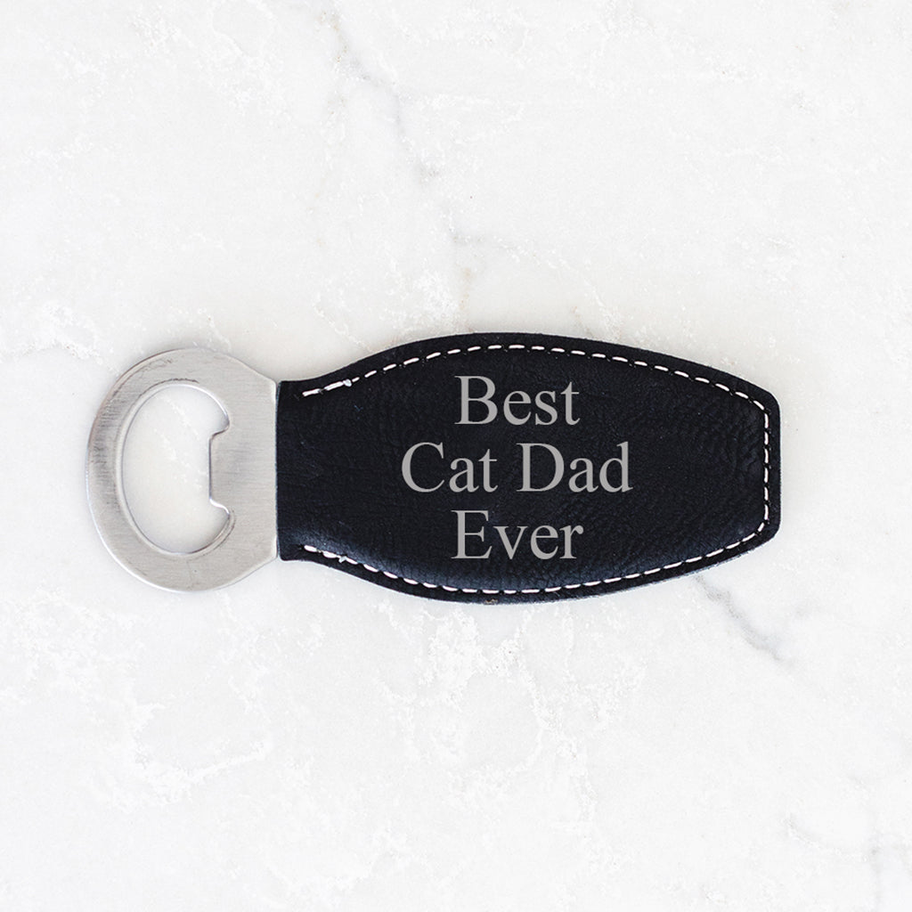 Engraved Pet Photo Bar Tools for Cat Dad - Gift Set