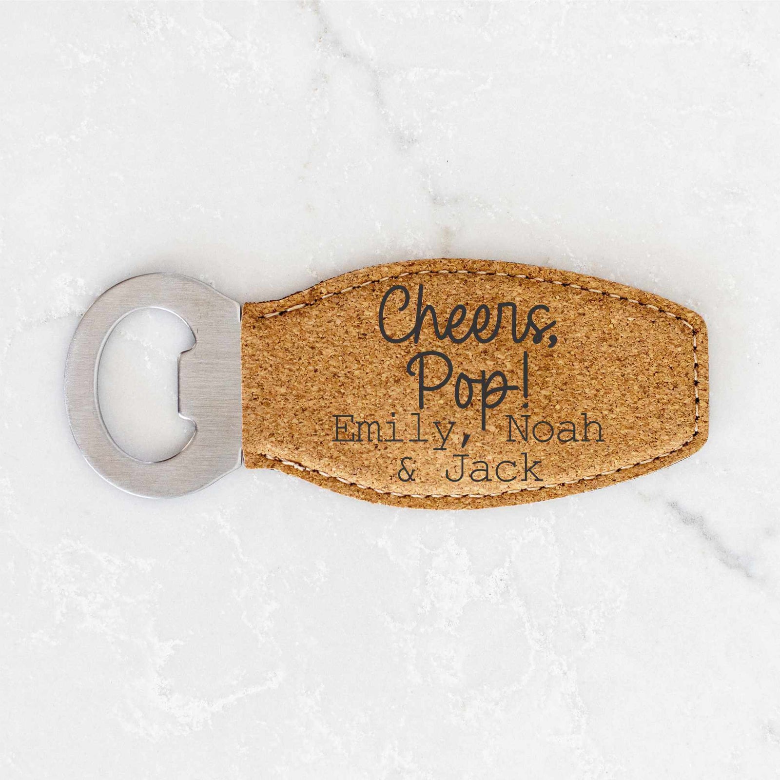 Cheers Bottle Opener with Magnet