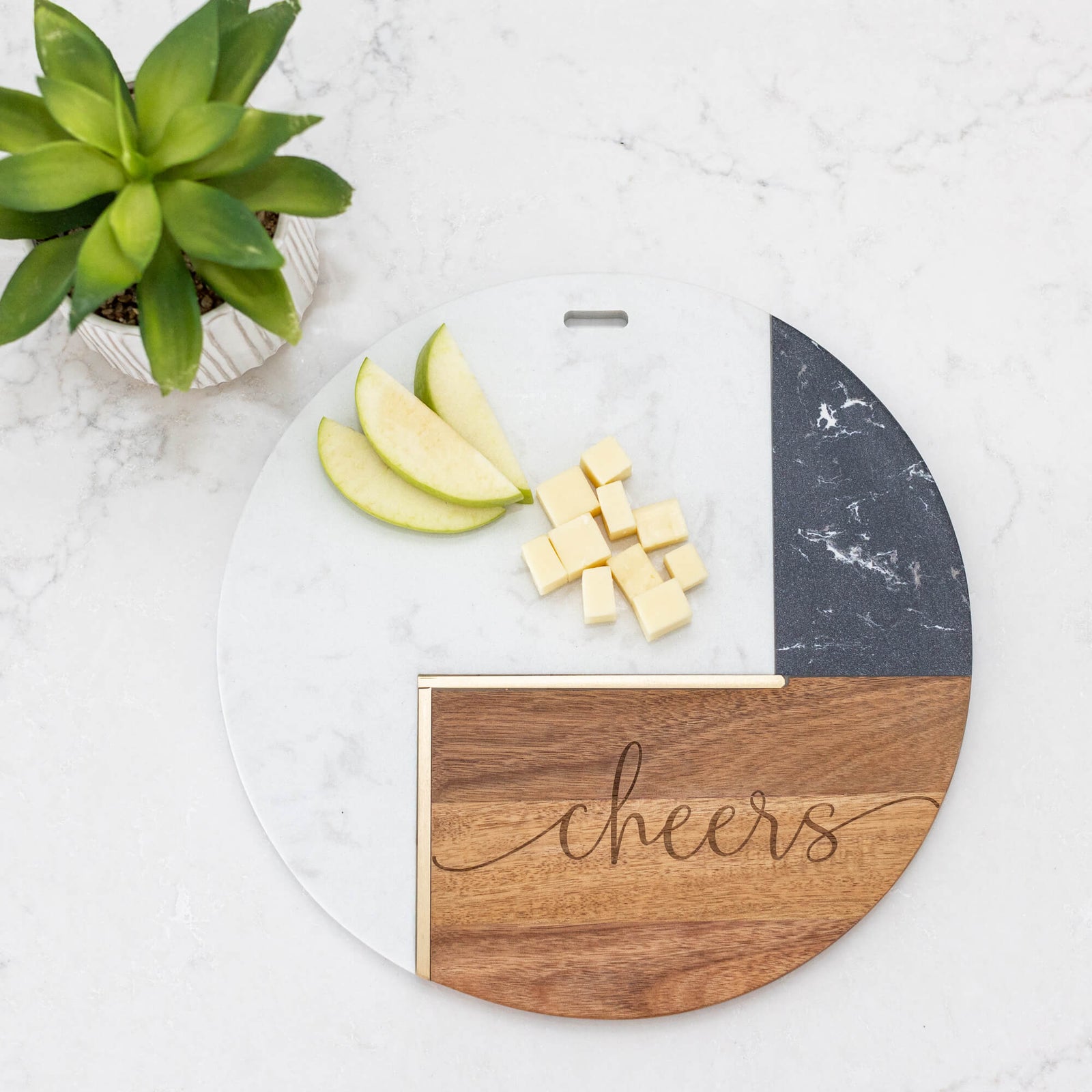 Cheers in 4 Languages Wine & Charcuterie Set - 9pc Gift Set