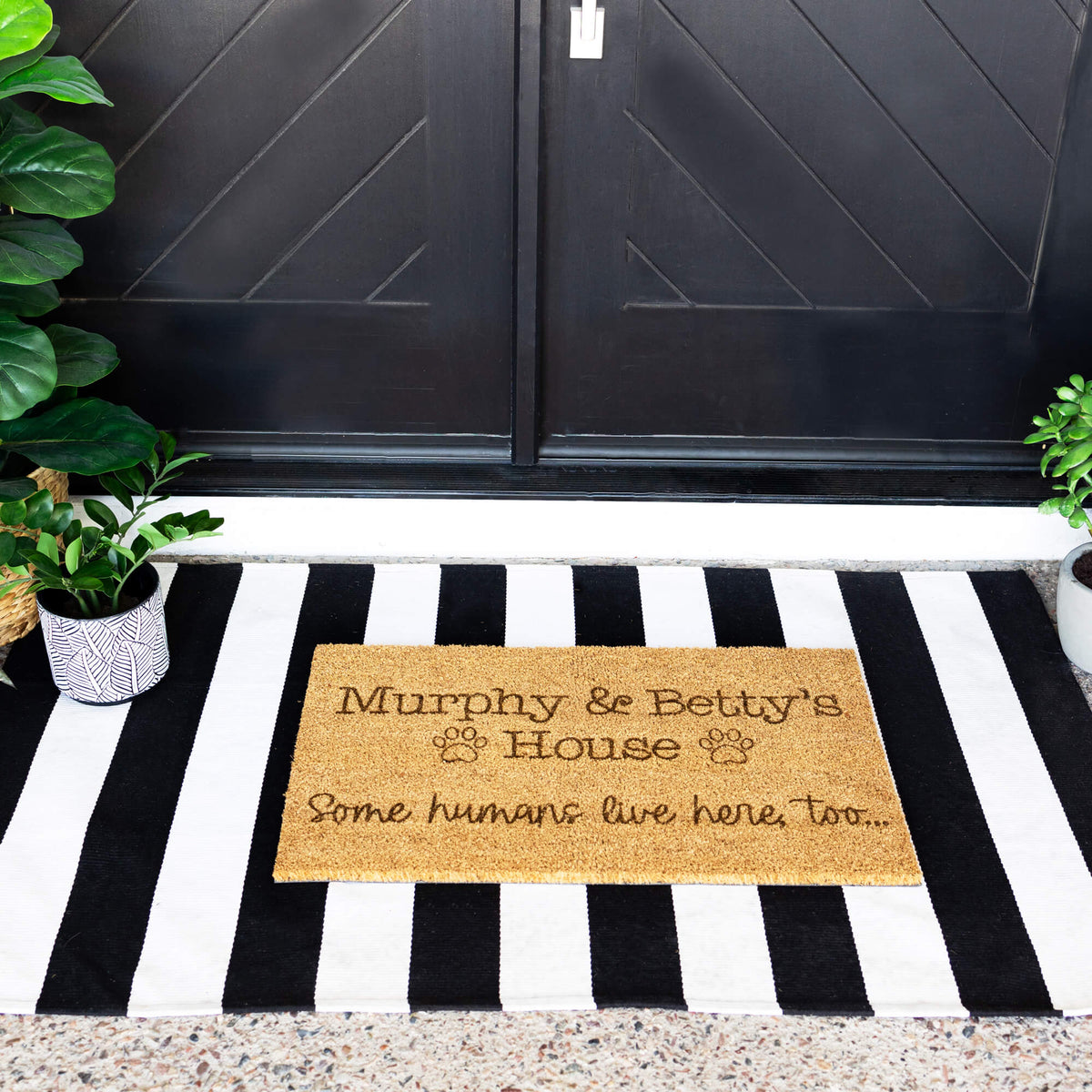 Pet's House Door Mat - Some Humans Live Here Too