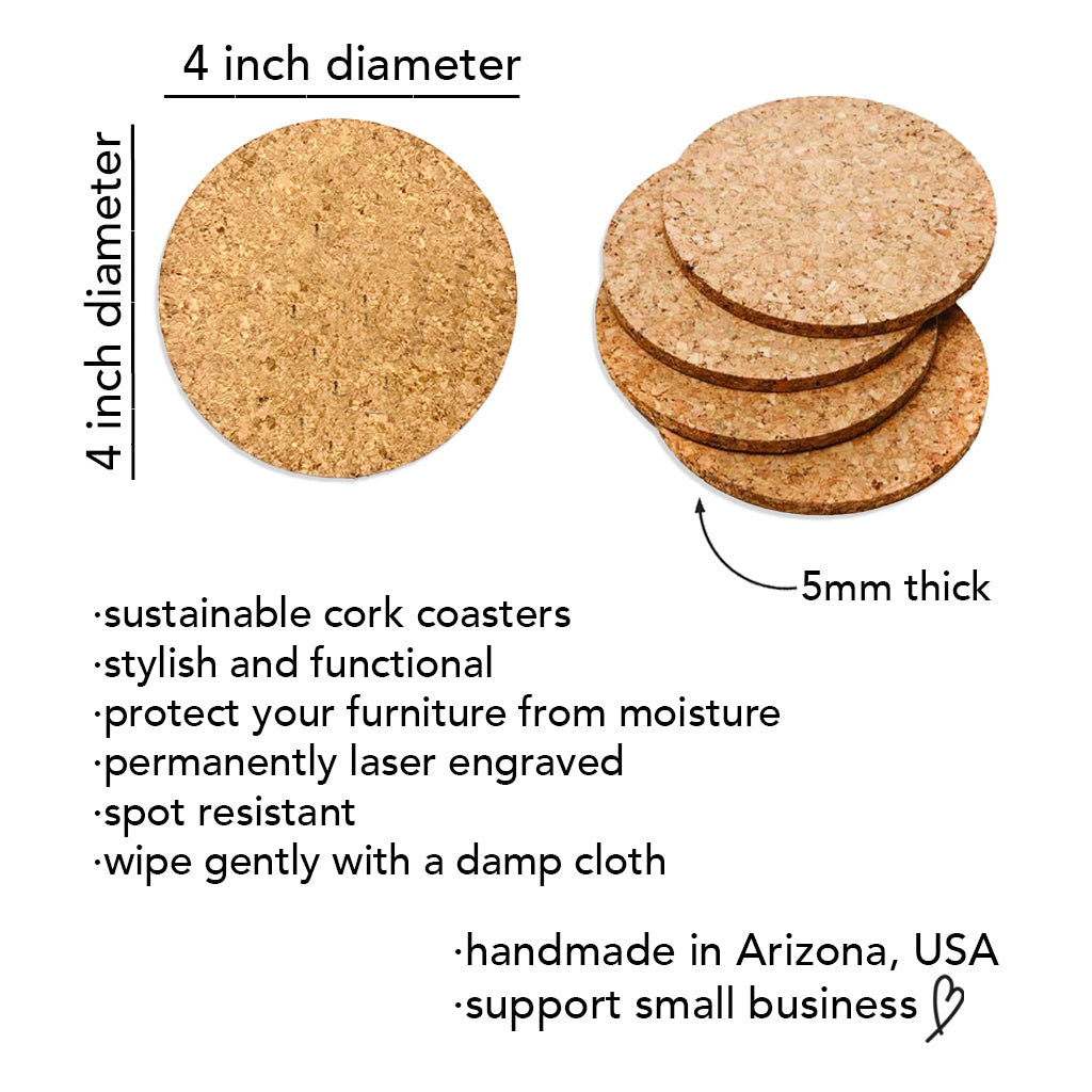 Pet Coasters - Engraved with Pet Photo