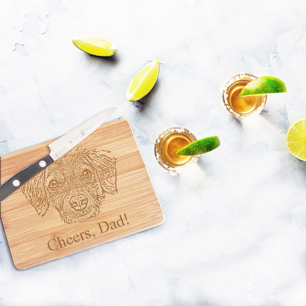 Engraved Pet Photo Bar Tools for Dog Dad - Gift Set