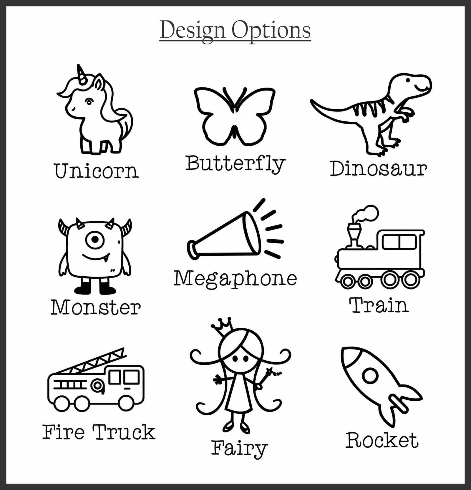 Kid's Personalized 12 oz Water Bottle