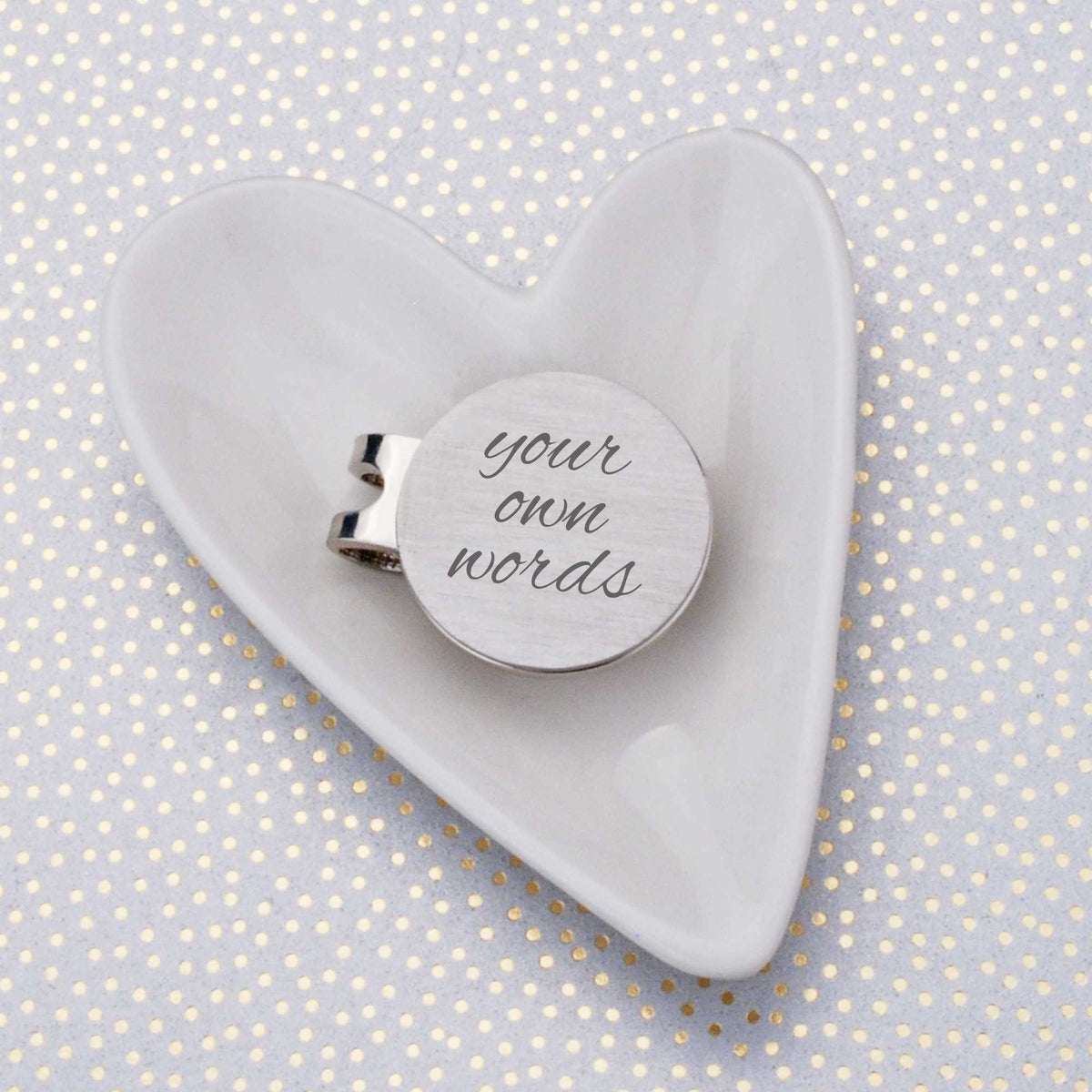 Design Your Own Golf Ball Marker