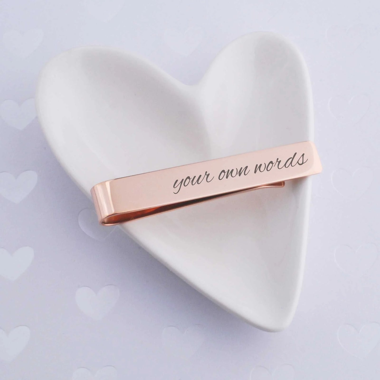 Design Your Own Tie Clip