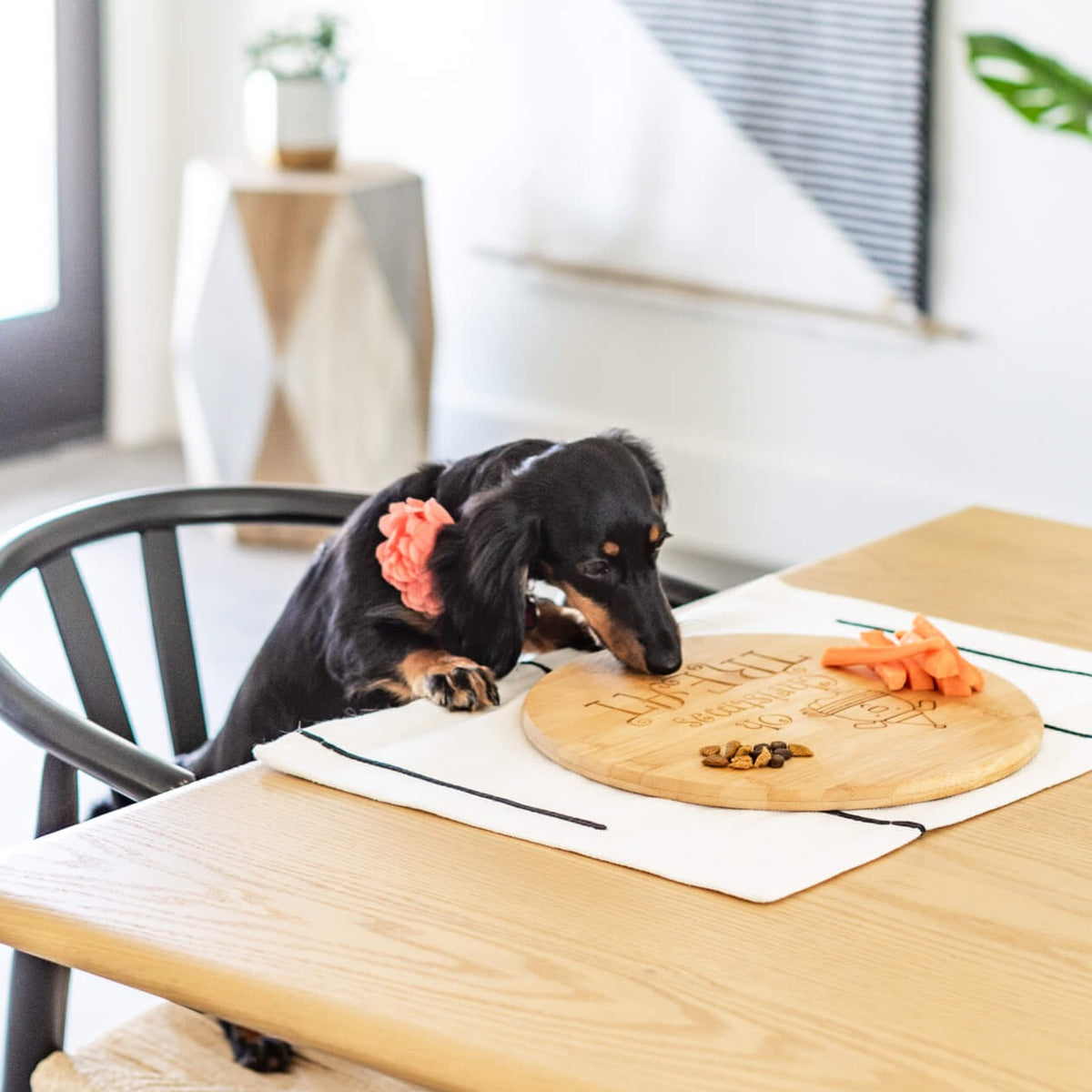 Oh Christmas Treat - Pet's Barkuterie Board - Bamboo
