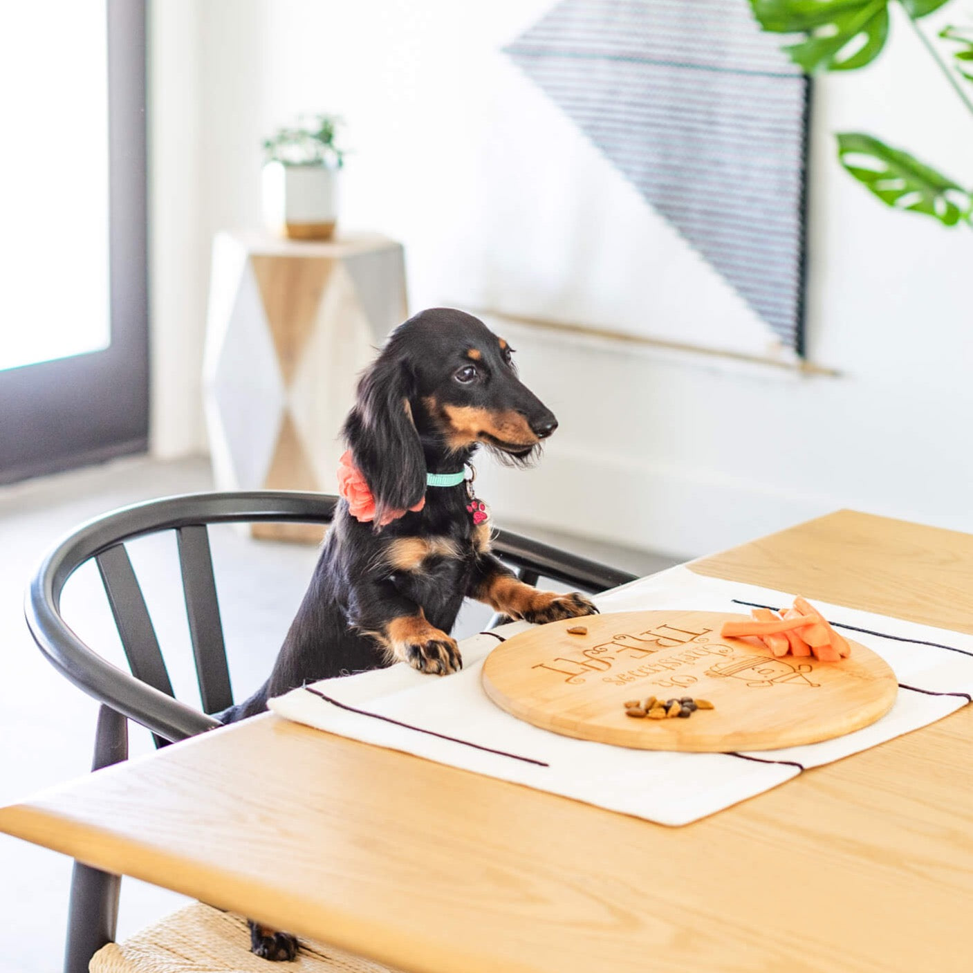Oh Christmas Treat - PERSONALIZED Pet's Barkuterie Board - Bamboo