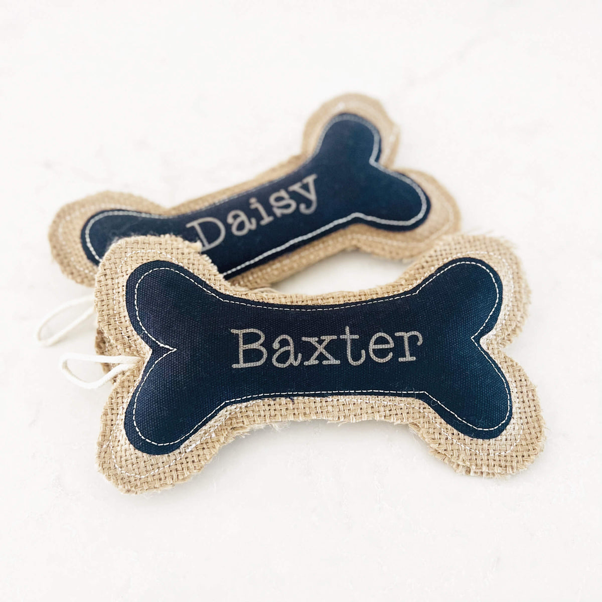 Personalized Dog Toy in Bone Shape