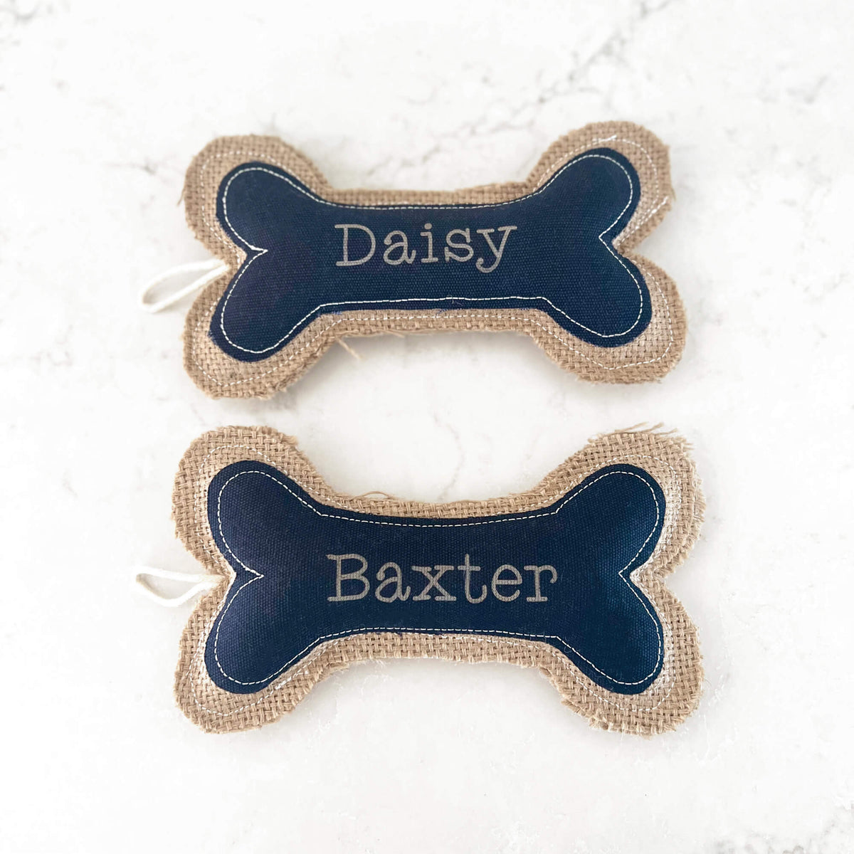 Personalized Dog Toy in Bone Shape
