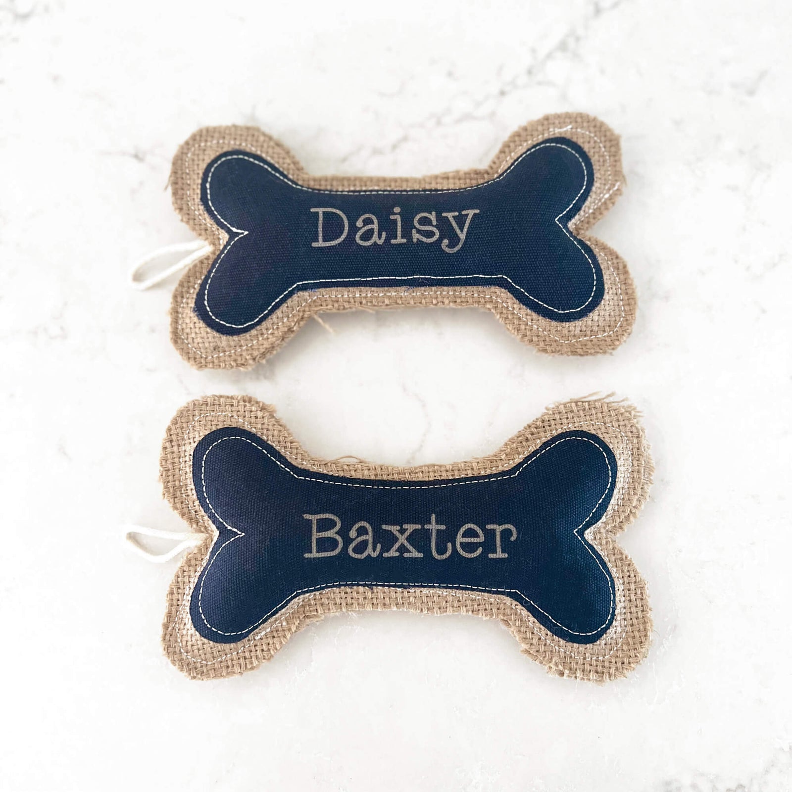 Personalized Dog Toy in Bone Shape