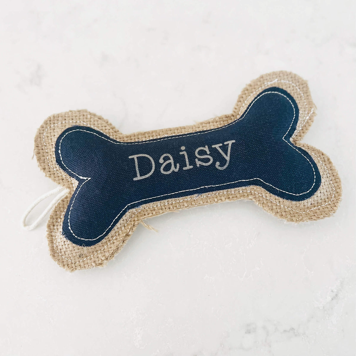 Personalized Dog Toy in Bone Shape