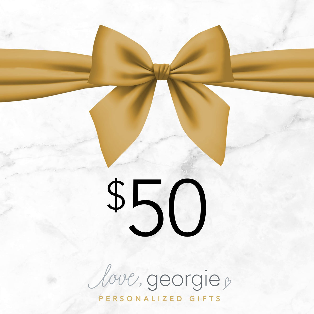 Love, Georgie eGift Card